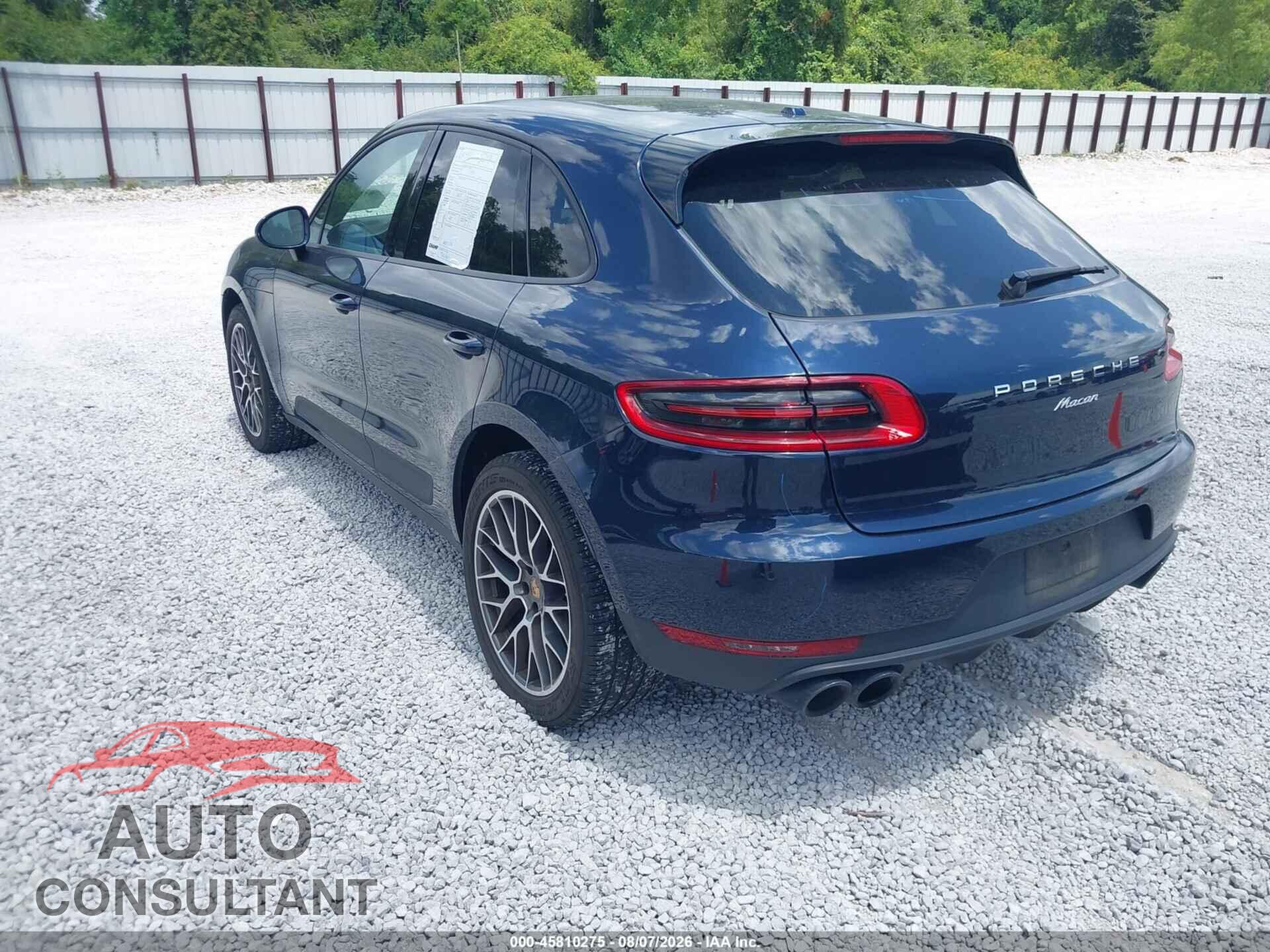 PORSCHE MACAN 2018 - WP1AA2A50JLB21701