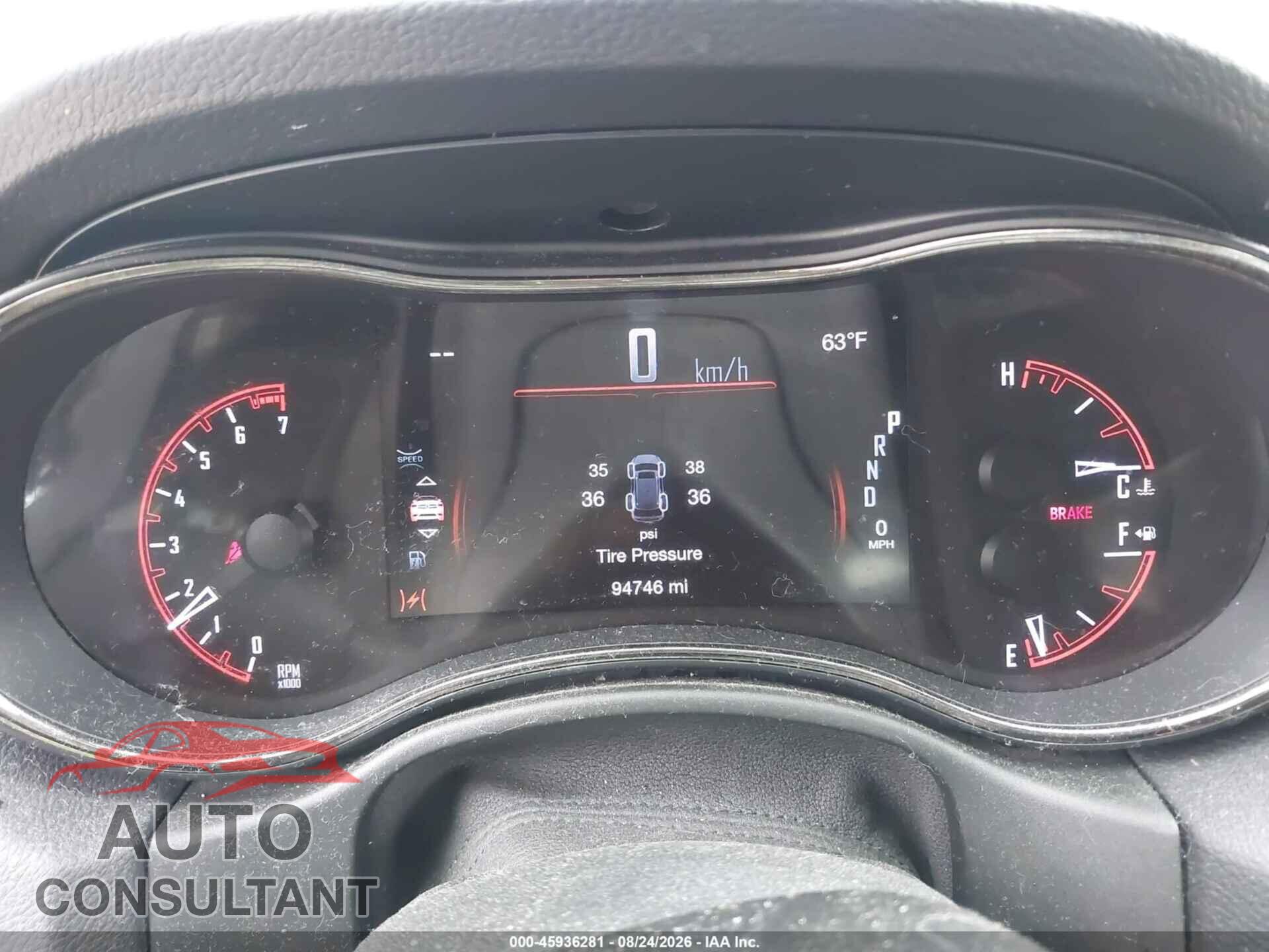 DODGE DURANGO 2020 - 1C4RDJDG8LC286157