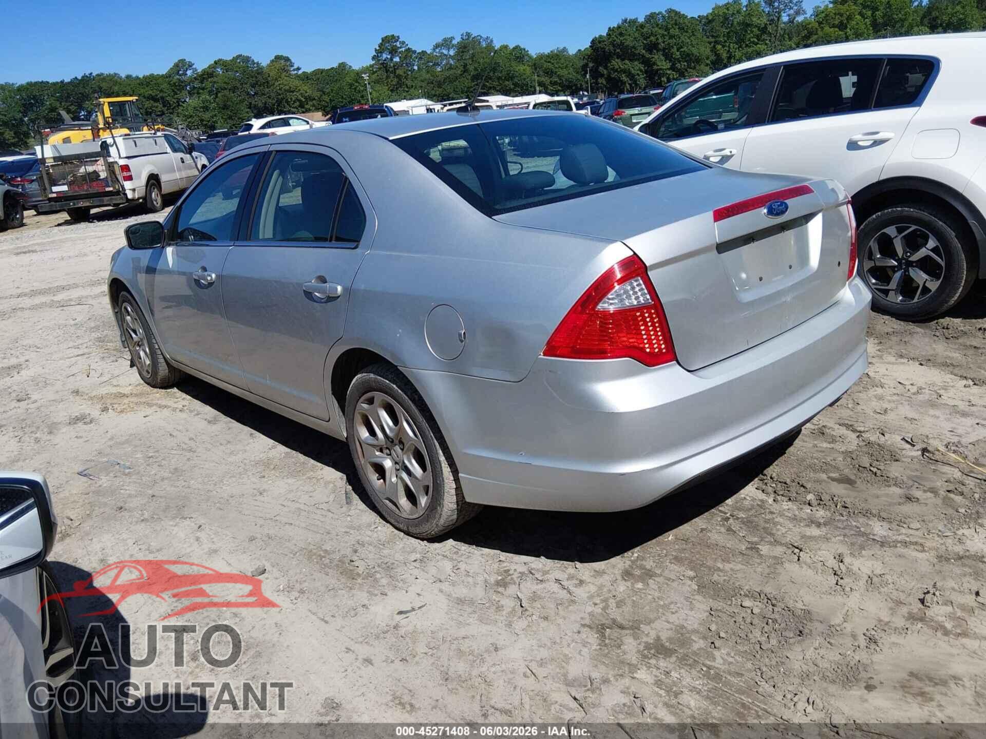 FORD FUSION 2011 - 3FAHP0HA3BR335788