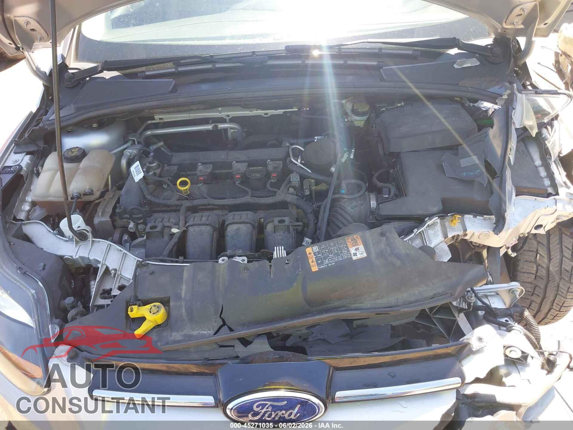 FORD FOCUS 2014 - 1FADP3N2XEL377889