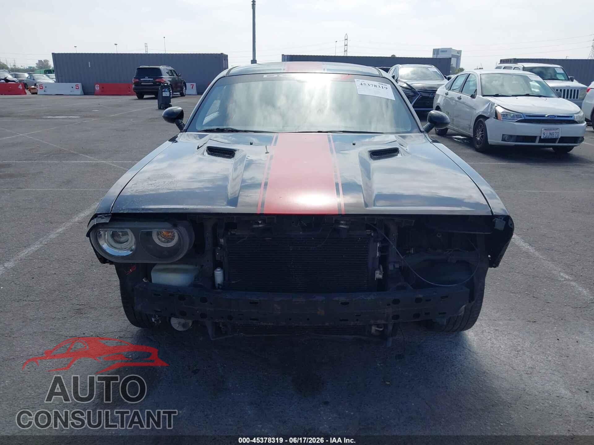 DODGE CHALLENGER 2012 - 2C3CDYAG4CH243861