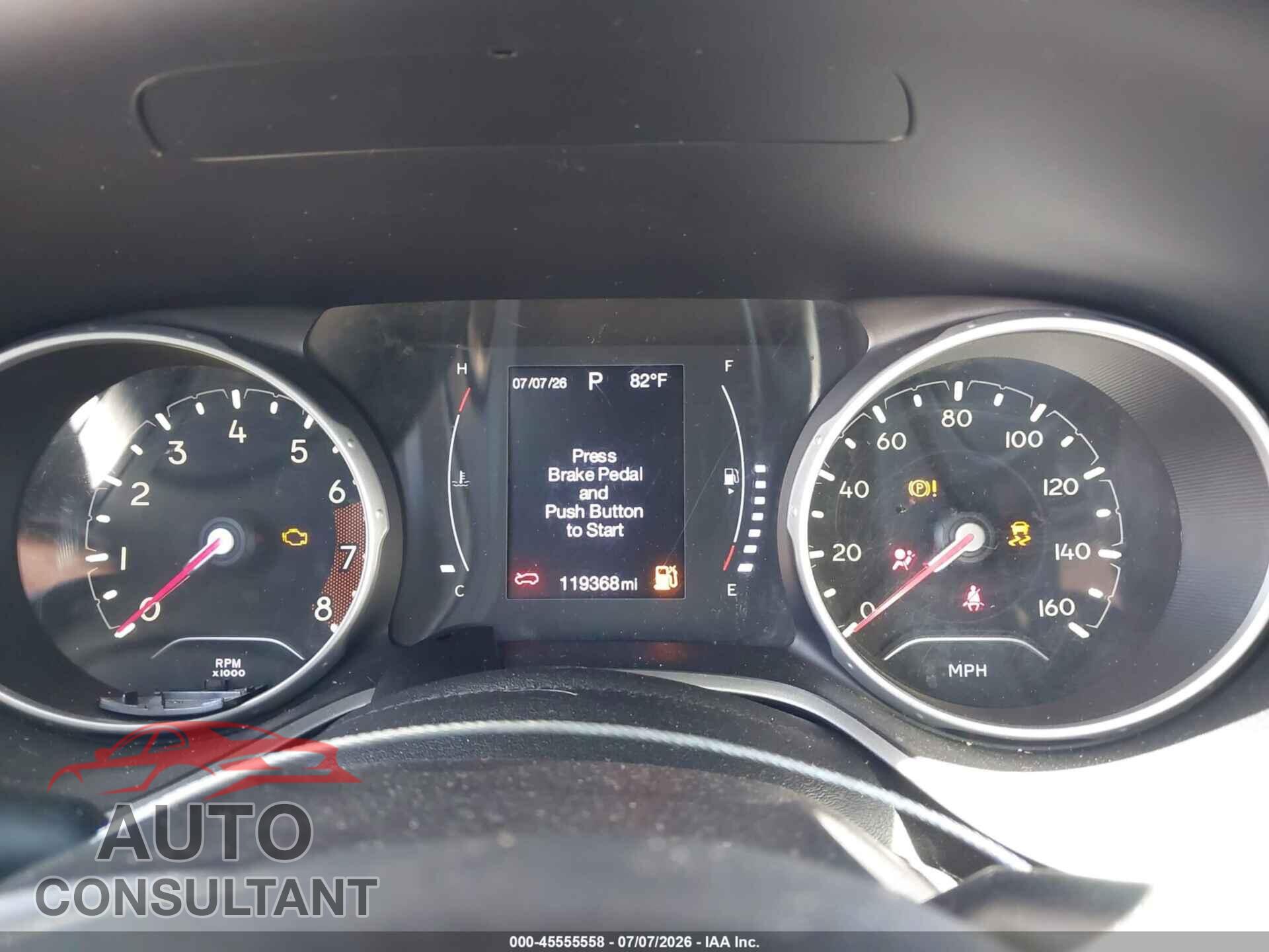 JEEP COMPASS 2017 - 3C4NJCAB0HT668559