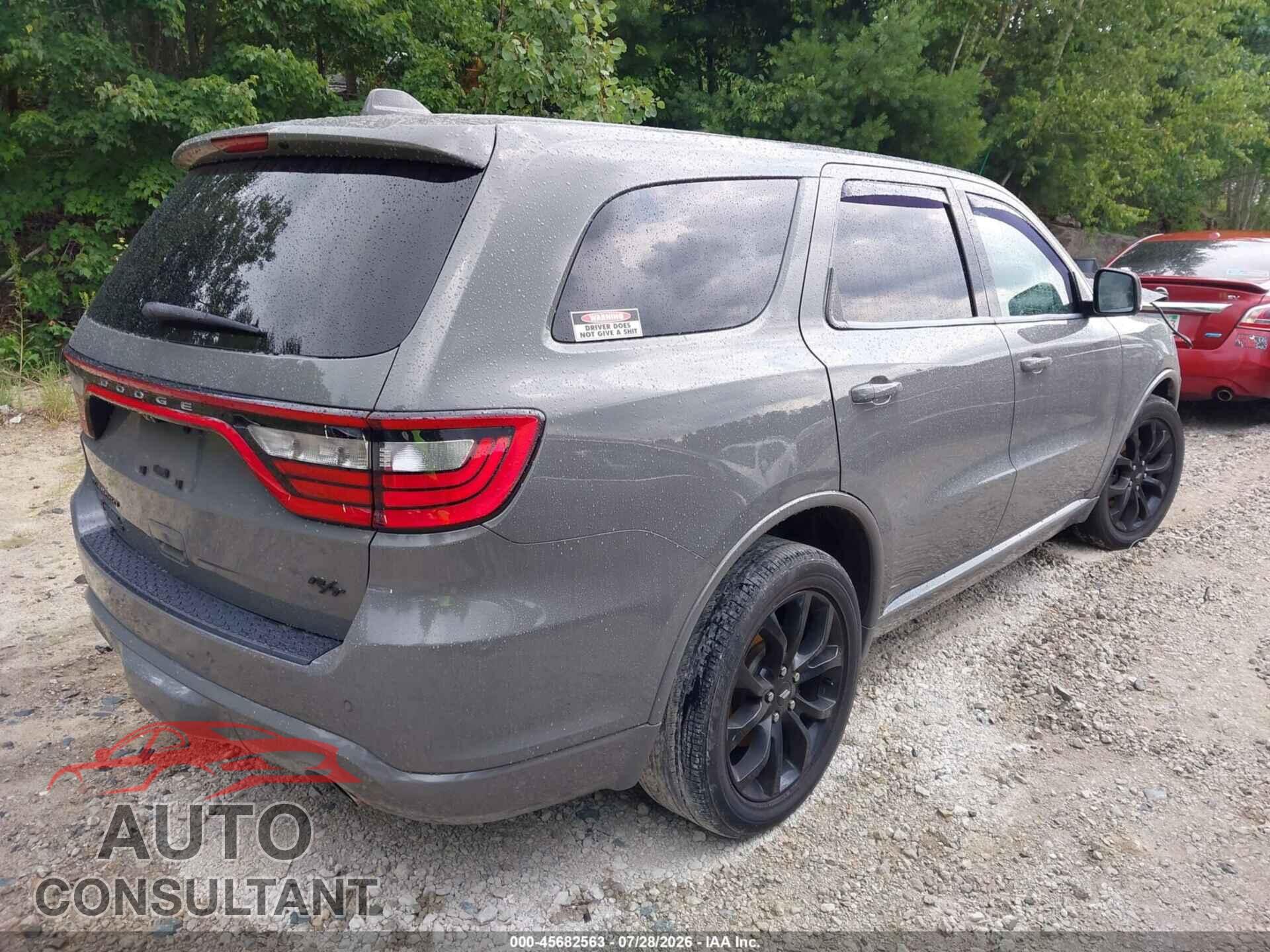 DODGE DURANGO 2019 - 1C4SDJCT8KC652309