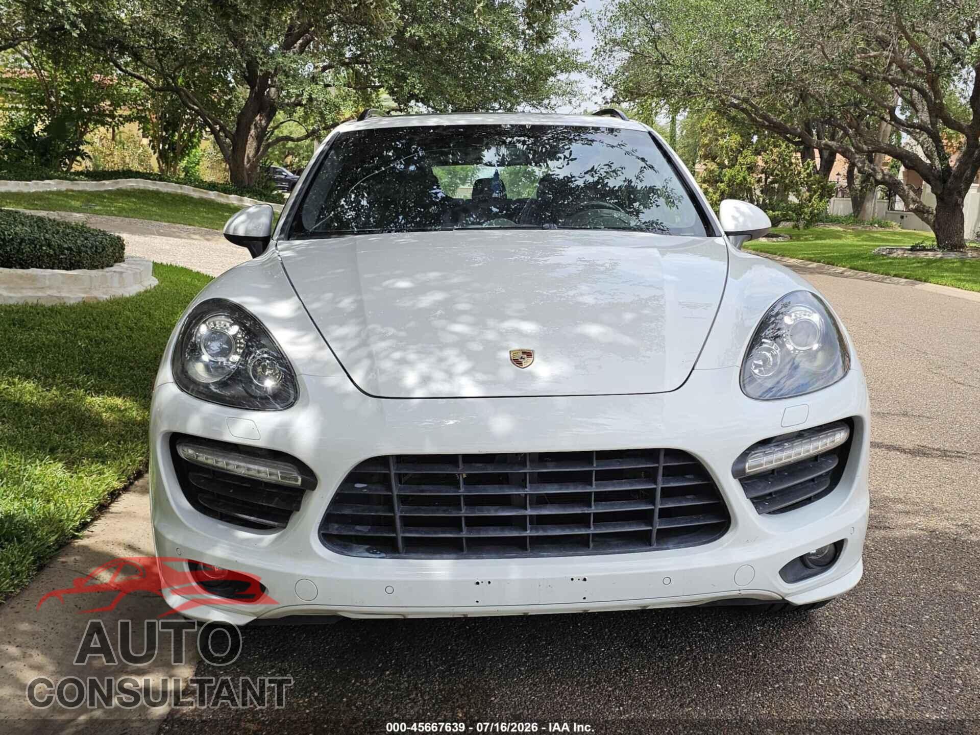 PORSCHE CAYENNE 2013 - WP1AD2A26DLA73039