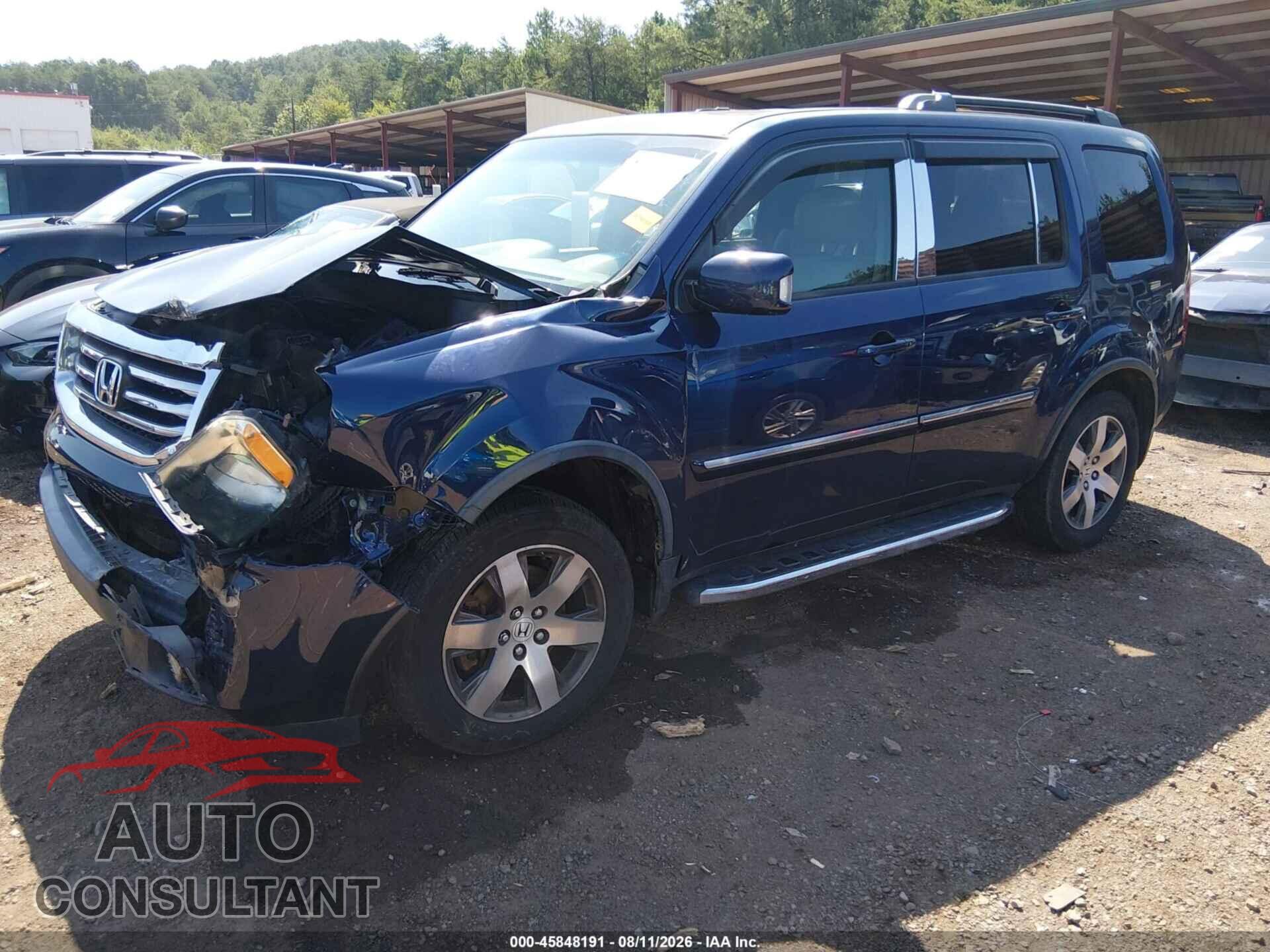 HONDA PILOT 2014 - 5FNYF4H90EB019233