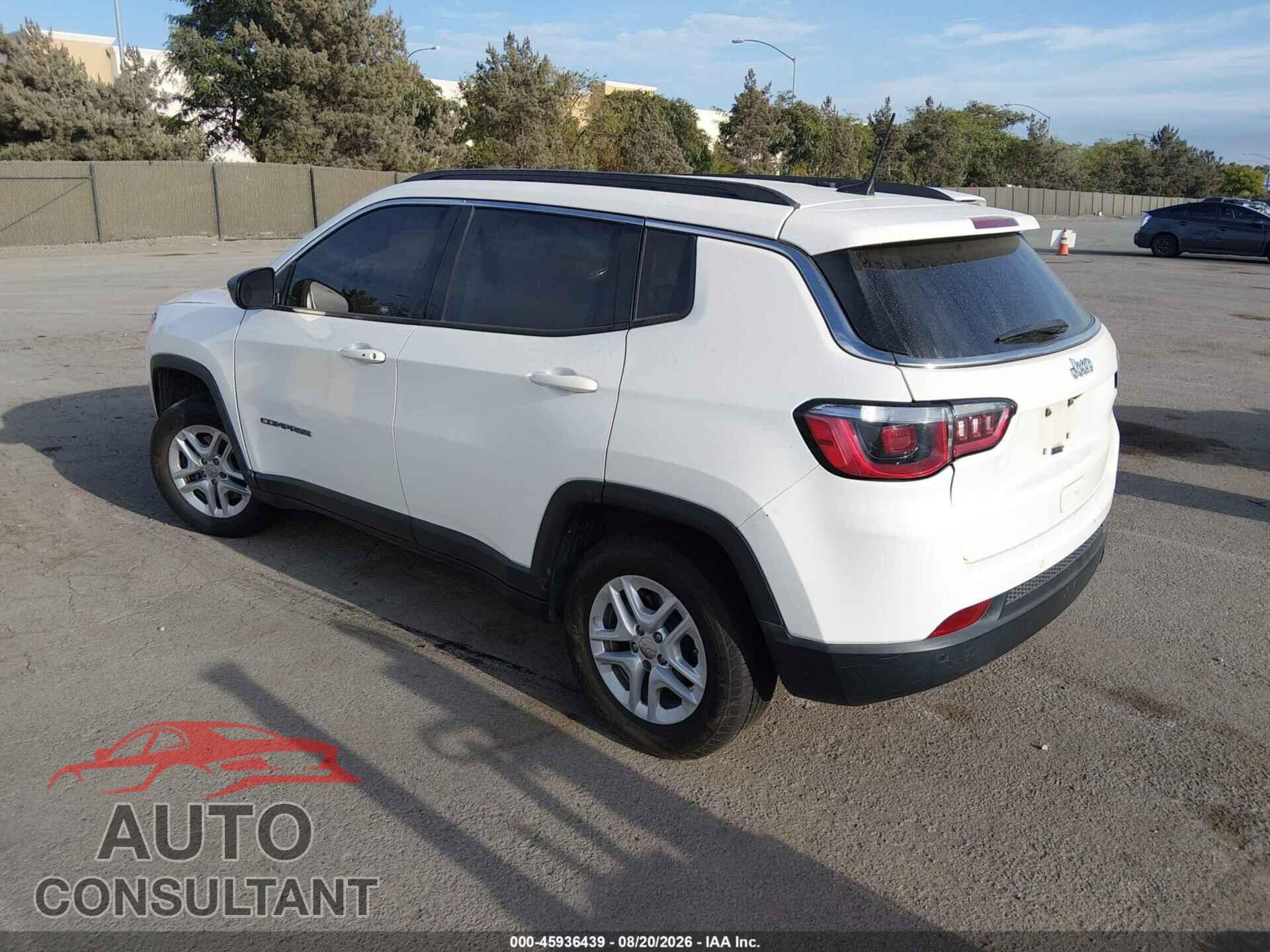 JEEP COMPASS 2019 - 3C4NJCAB8KT614661