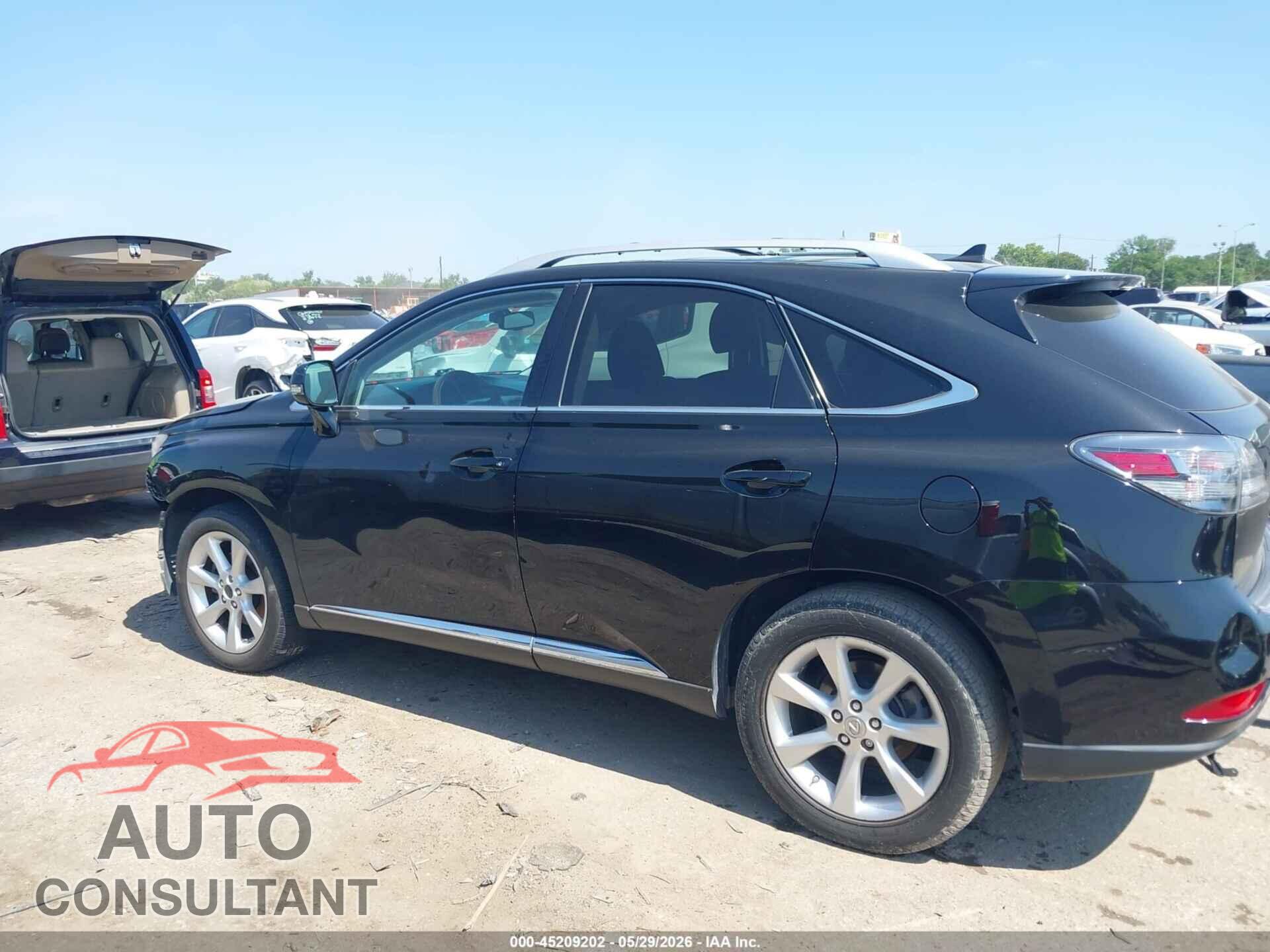 LEXUS RX 350 2011 - 2T2BK1BA5BC082360