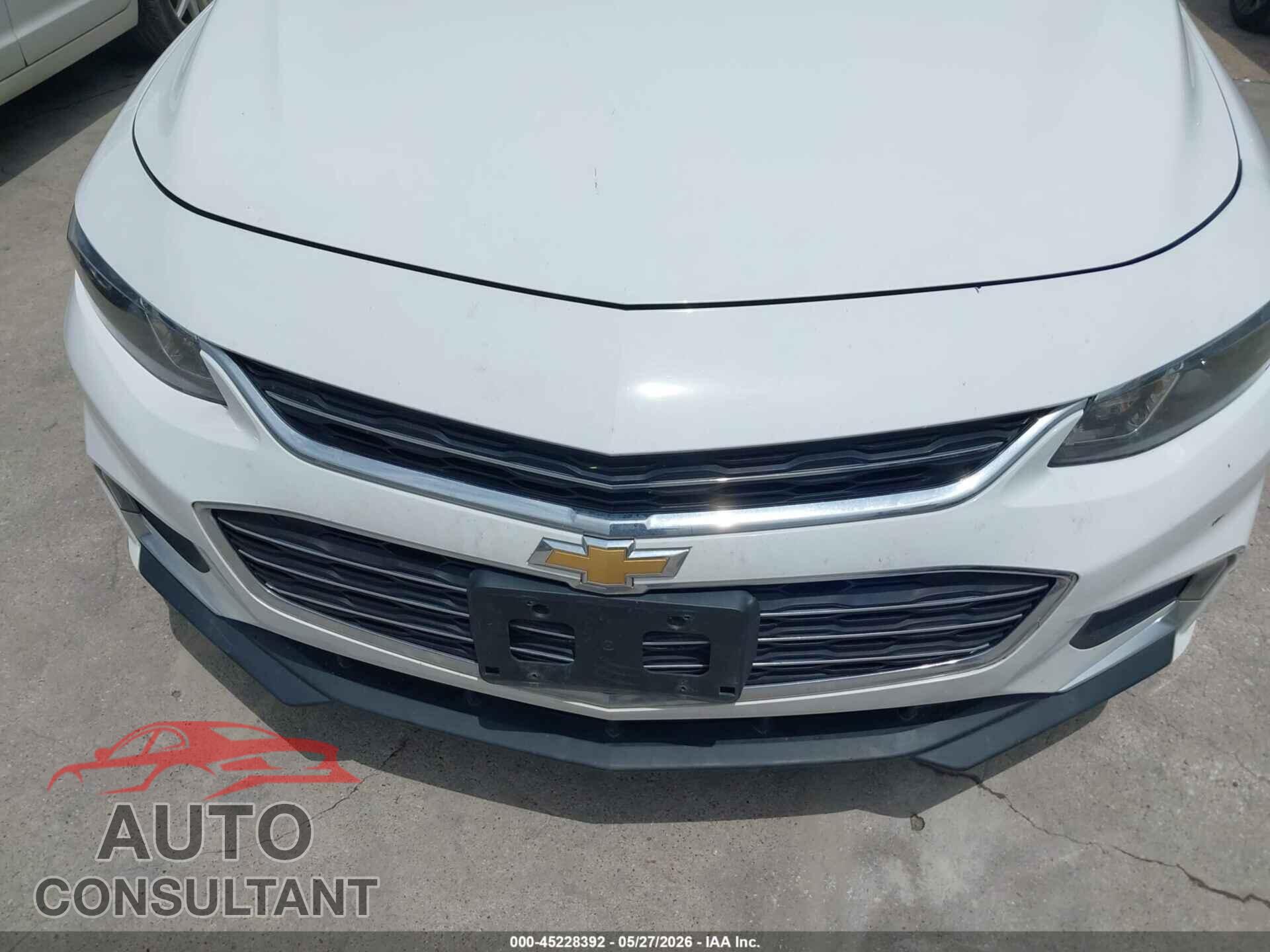CHEVROLET MALIBU 2016 - 1G1ZE5ST9GF247935