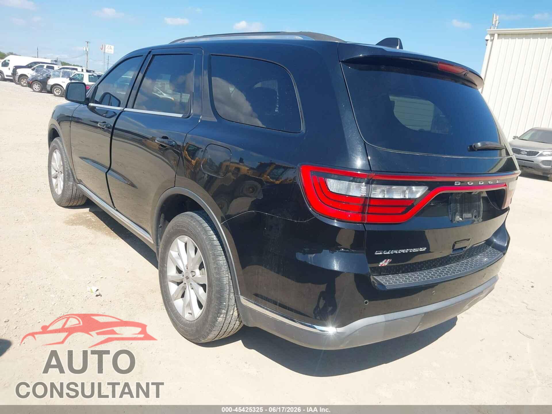 DODGE DURANGO 2019 - 1C4RDJAG2KC744455