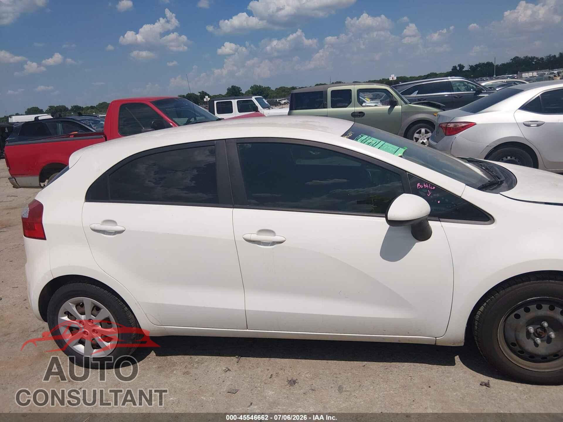 KIA RIO 2013 - KNADM5A36D6303943