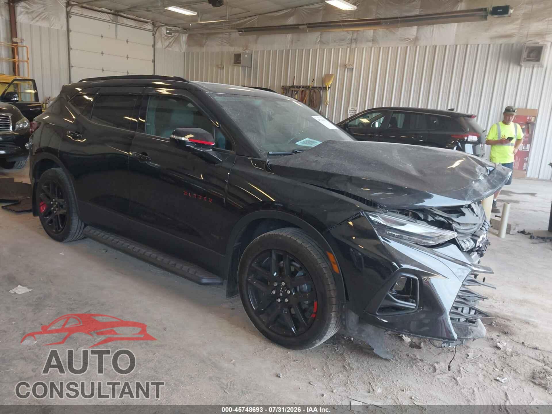 CHEVROLET BLAZER 2020 - 3GNKBJRS1LS708680