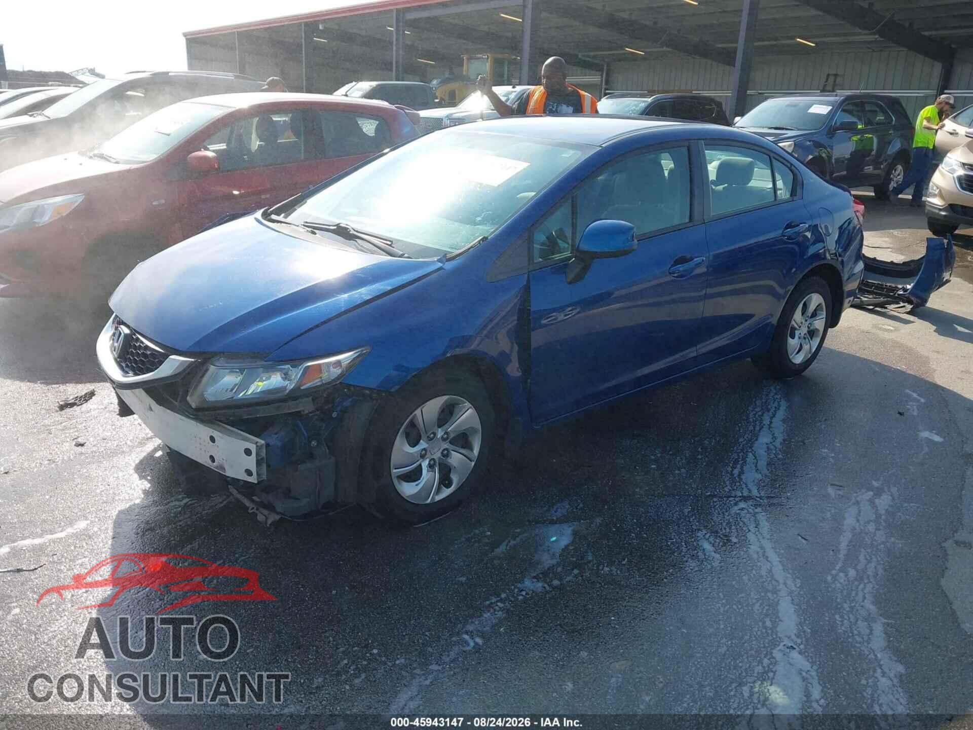 HONDA CIVIC 2013 - 19XFB2F57DE050135