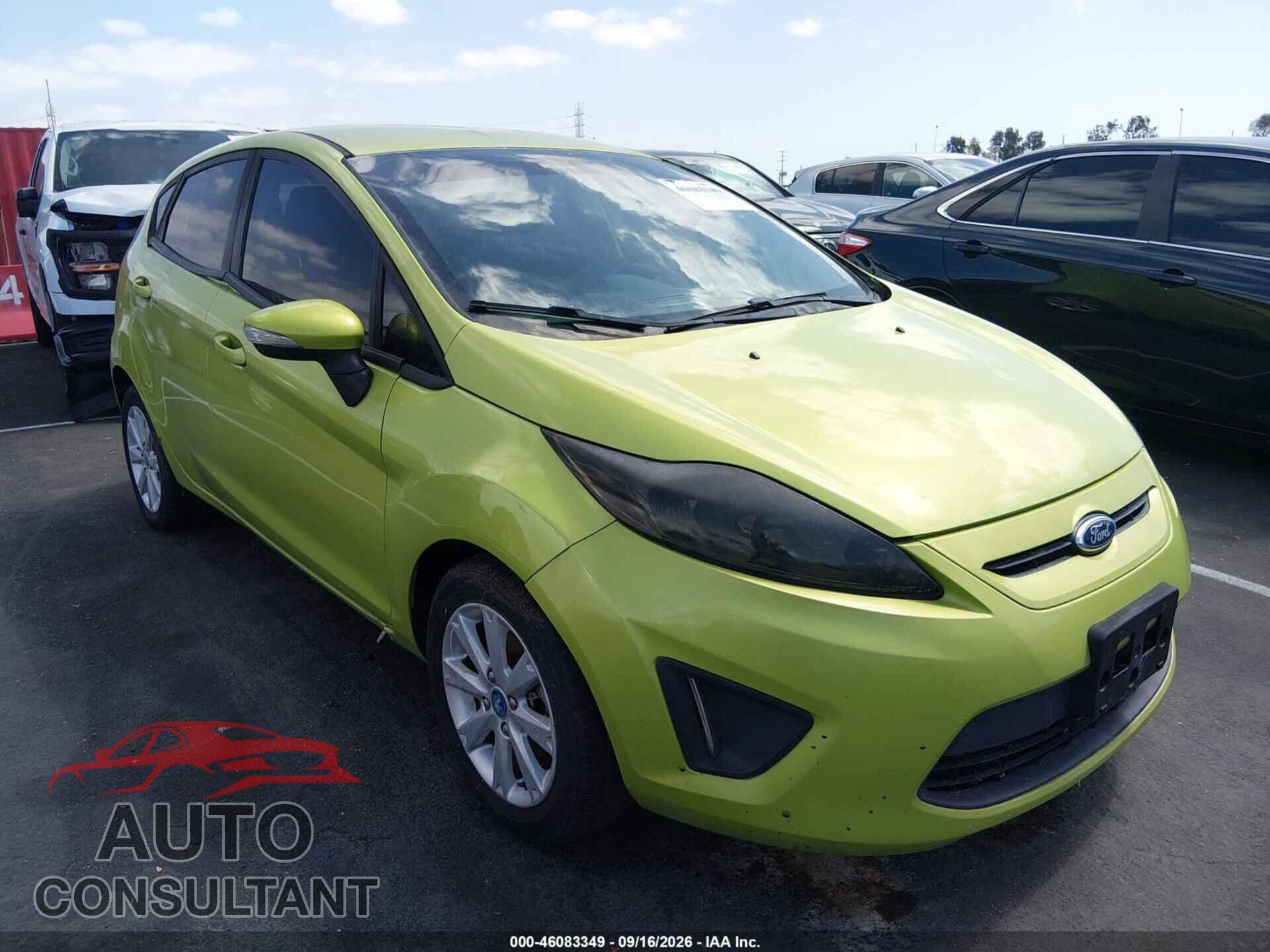 FORD FIESTA 2013 - 3FADP4EJ9DM153751