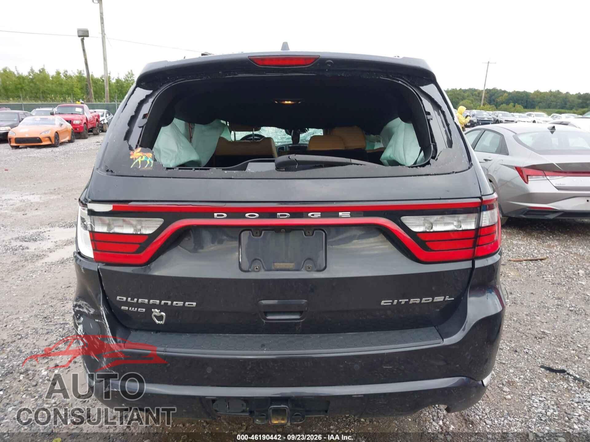 DODGE DURANGO 2016 - 1C4RDJEG7GC422735
