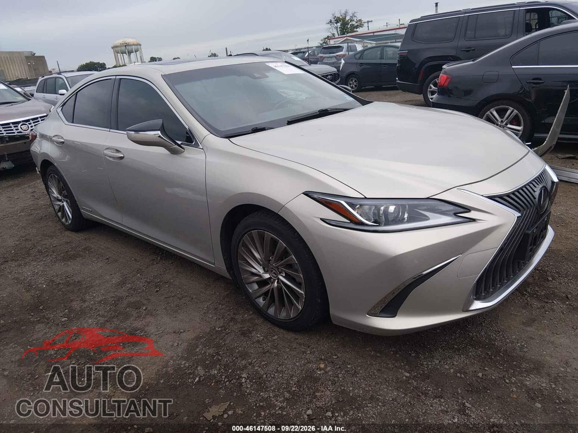 LEXUS ES 300H 2019 - JTHB21B11K2001260