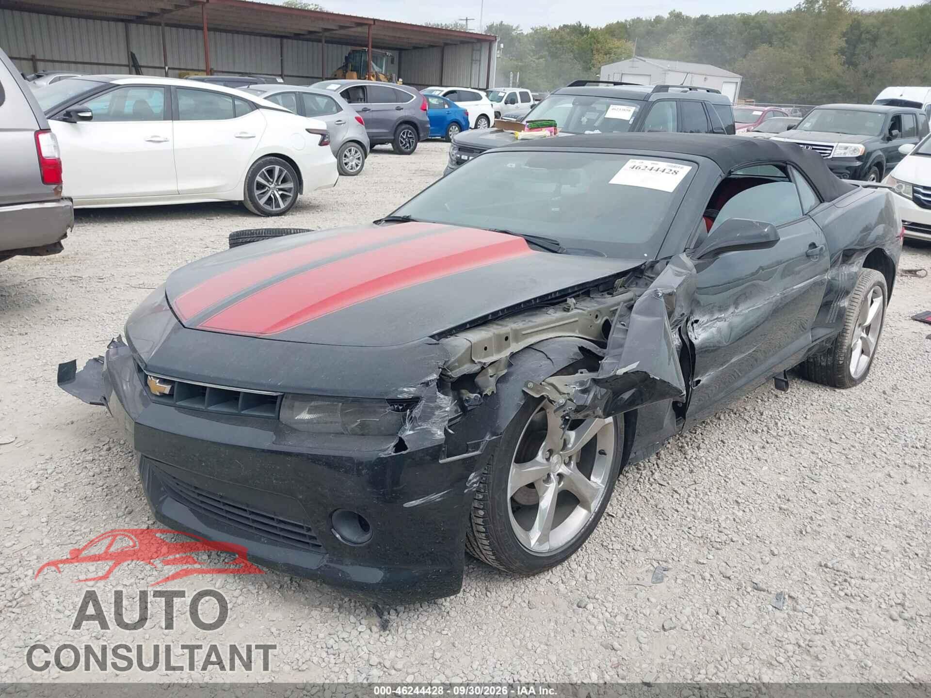 CHEVROLET CAMARO 2014 - 2G1FC3D38E9147616