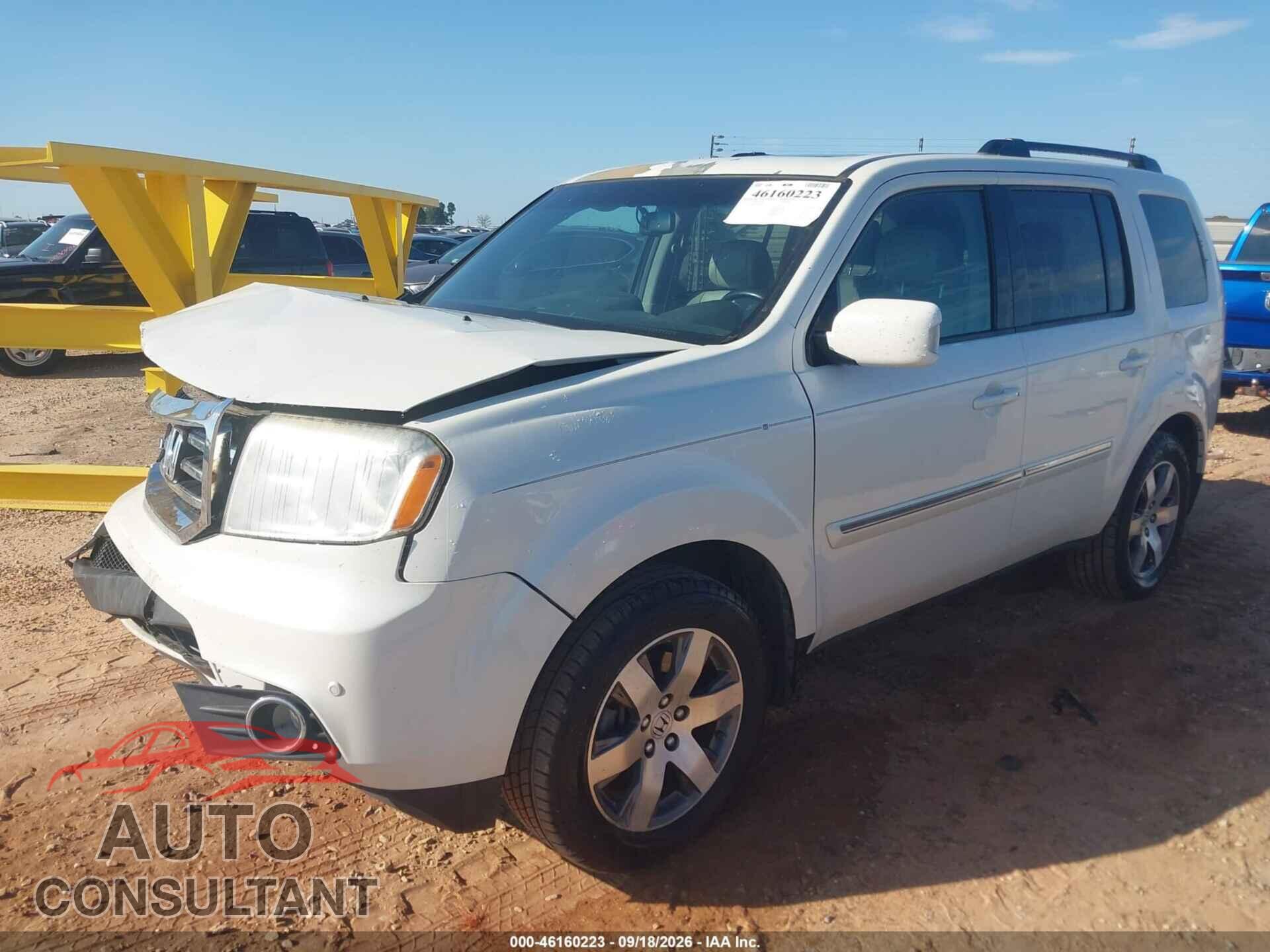 HONDA PILOT 2014 - 5FNYF3H98EB010001