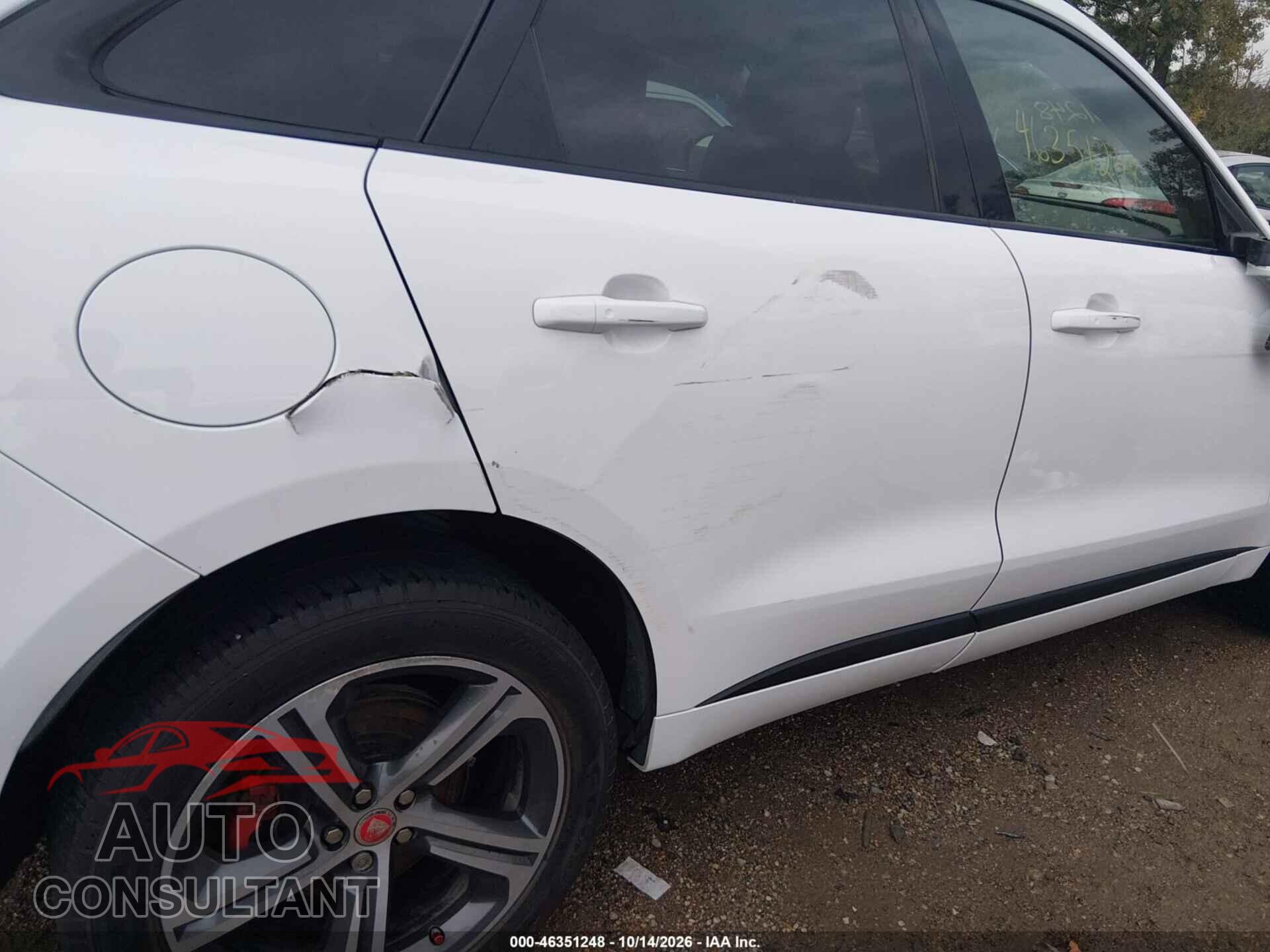 JAGUAR F-PACE 2017 - SADCL2BV7HA897675