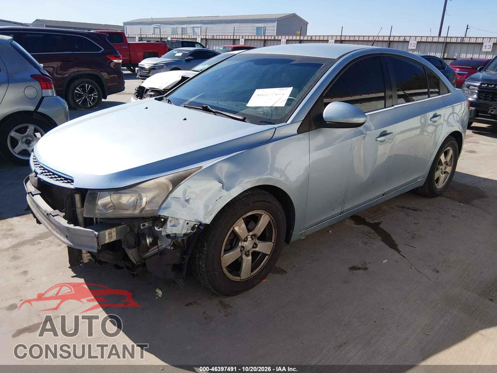 CHEVROLET CRUZE 2012 - 1G1PF5SCXC7203922