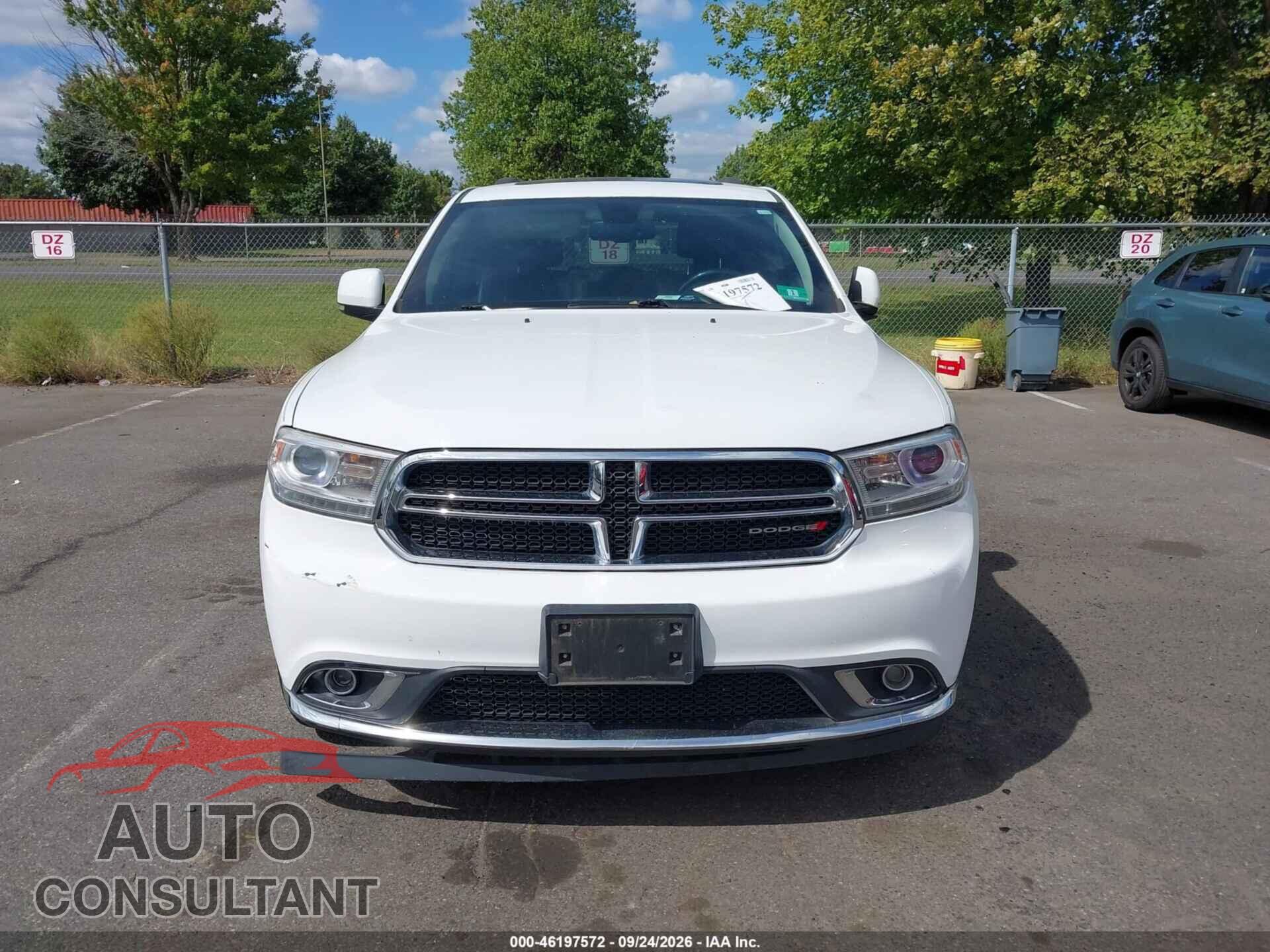 DODGE DURANGO 2015 - 1C4RDJDG8FC148185
