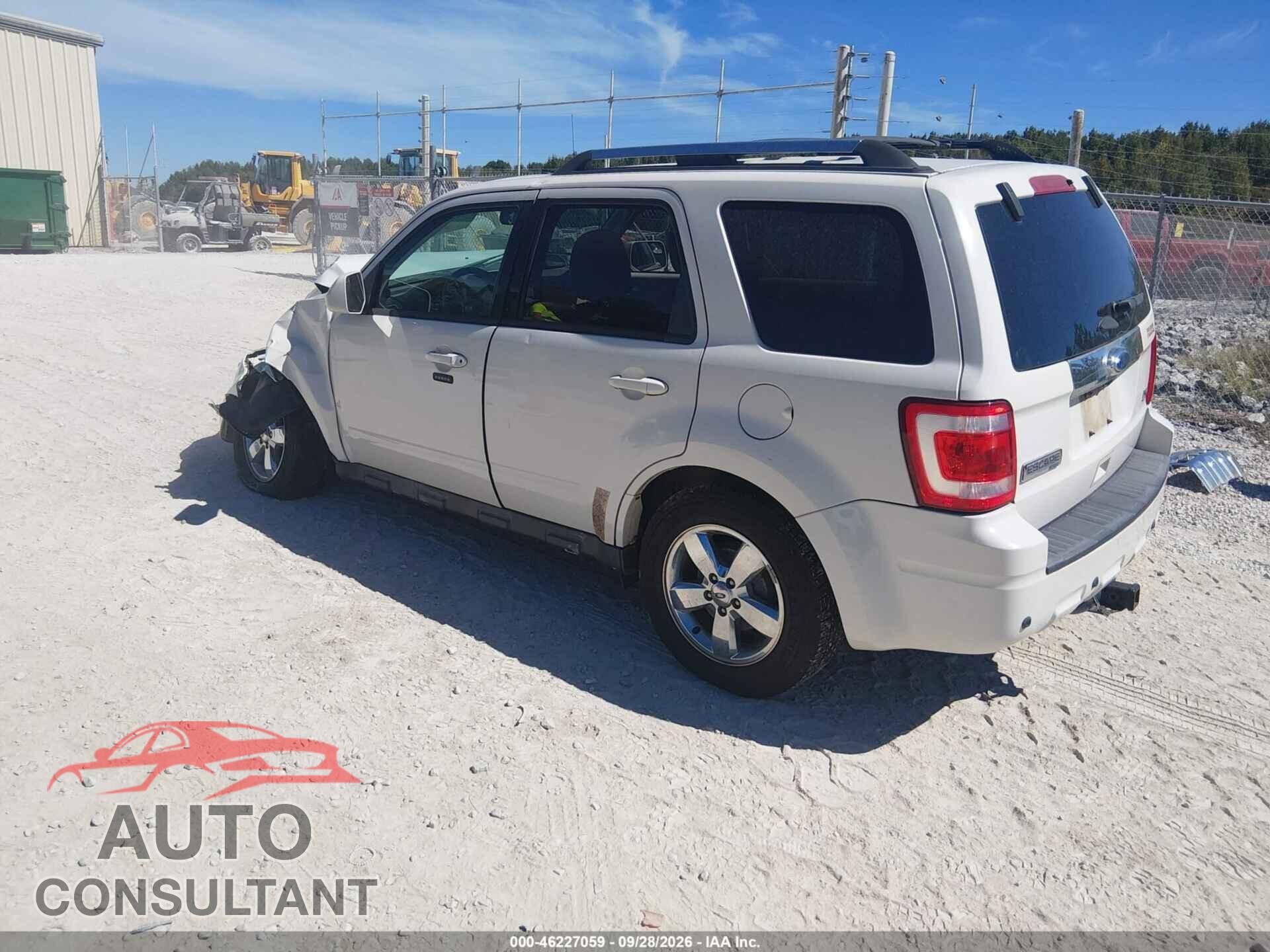 FORD ESCAPE 2011 - 1FMCU0EG0BKA86632