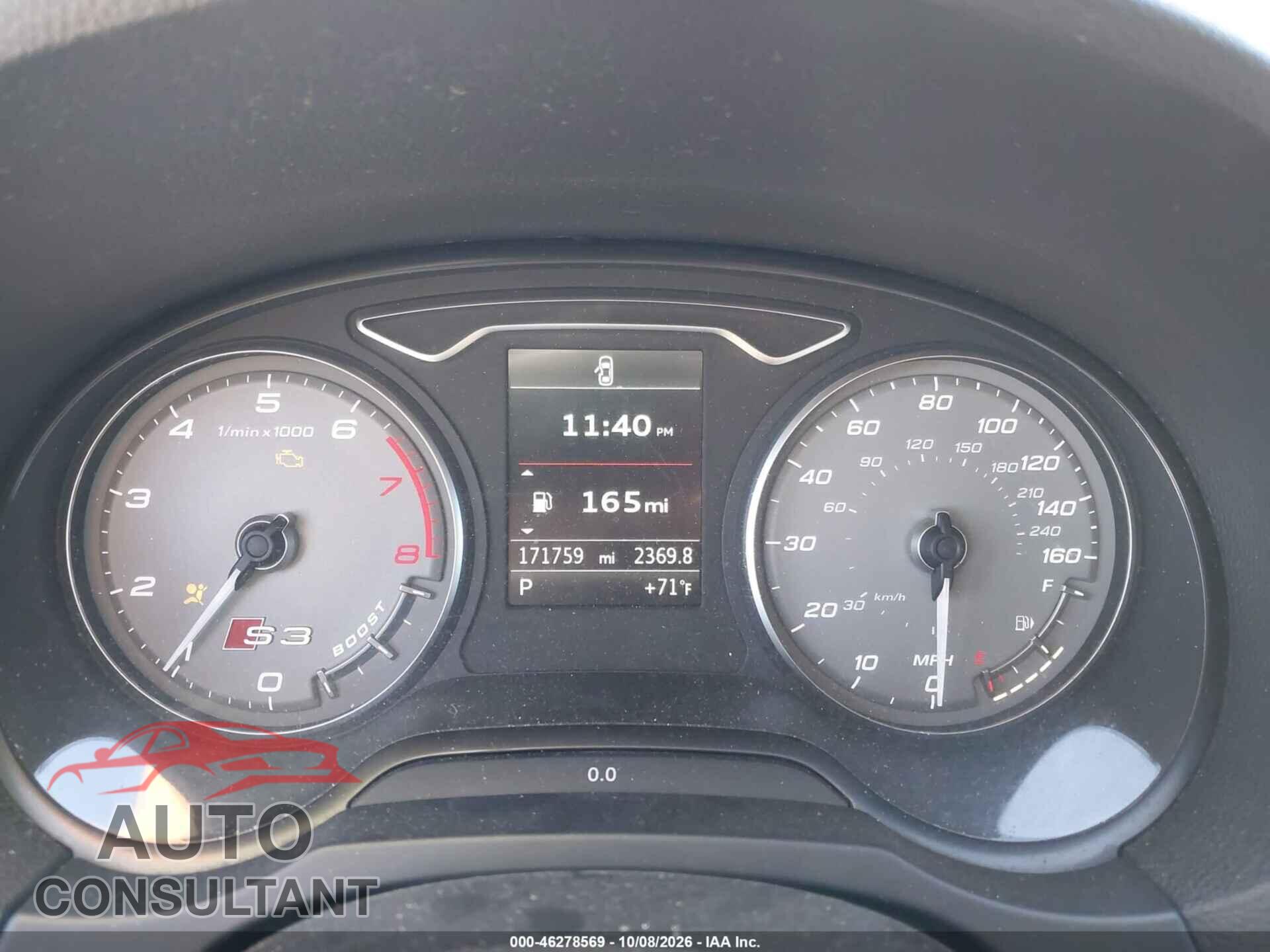 AUDI S3 2015 - WAUFFGFF8F1074148