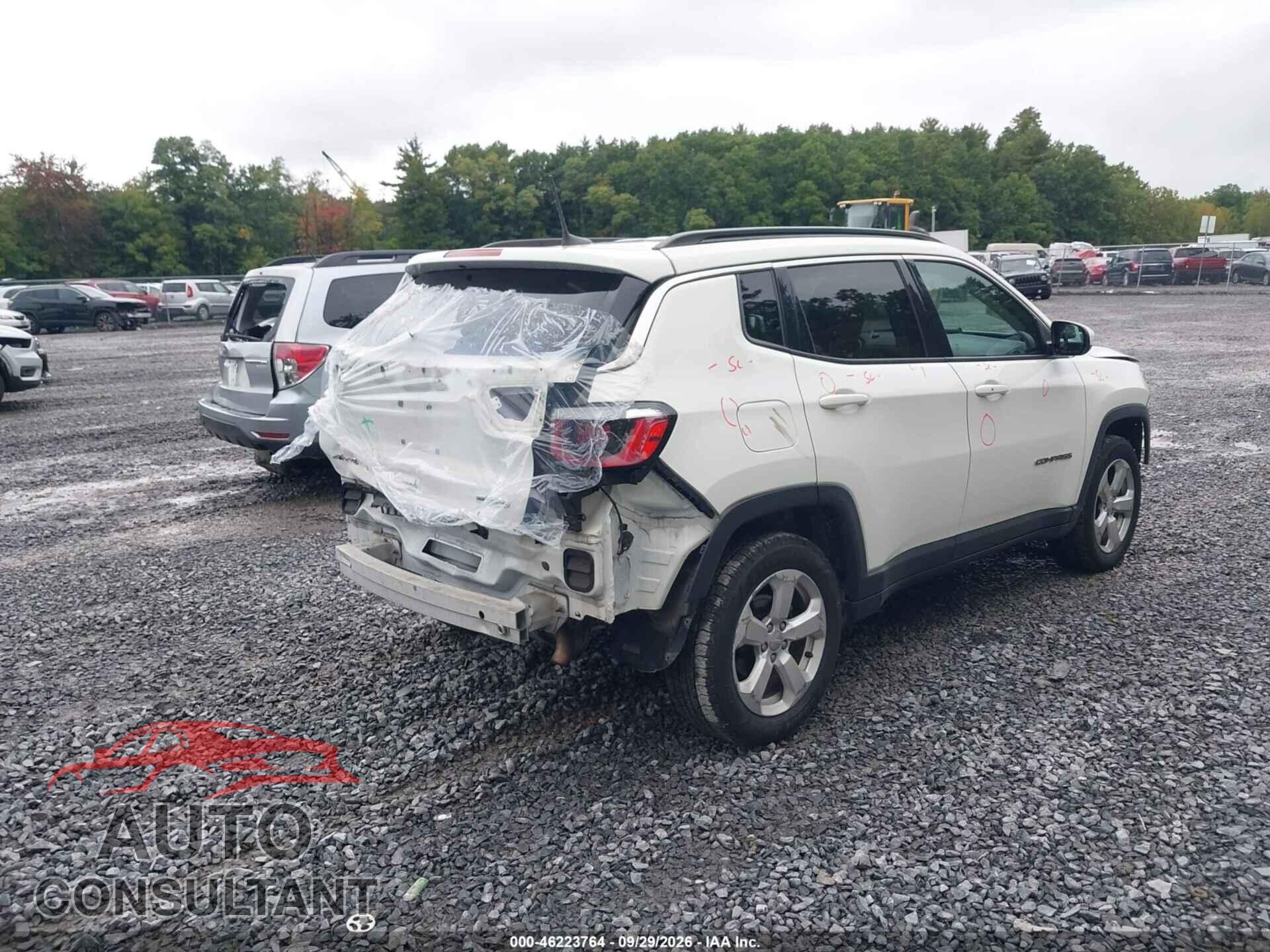 JEEP NEW COMPASS 2017 - 3C4NJDBB6HT645677