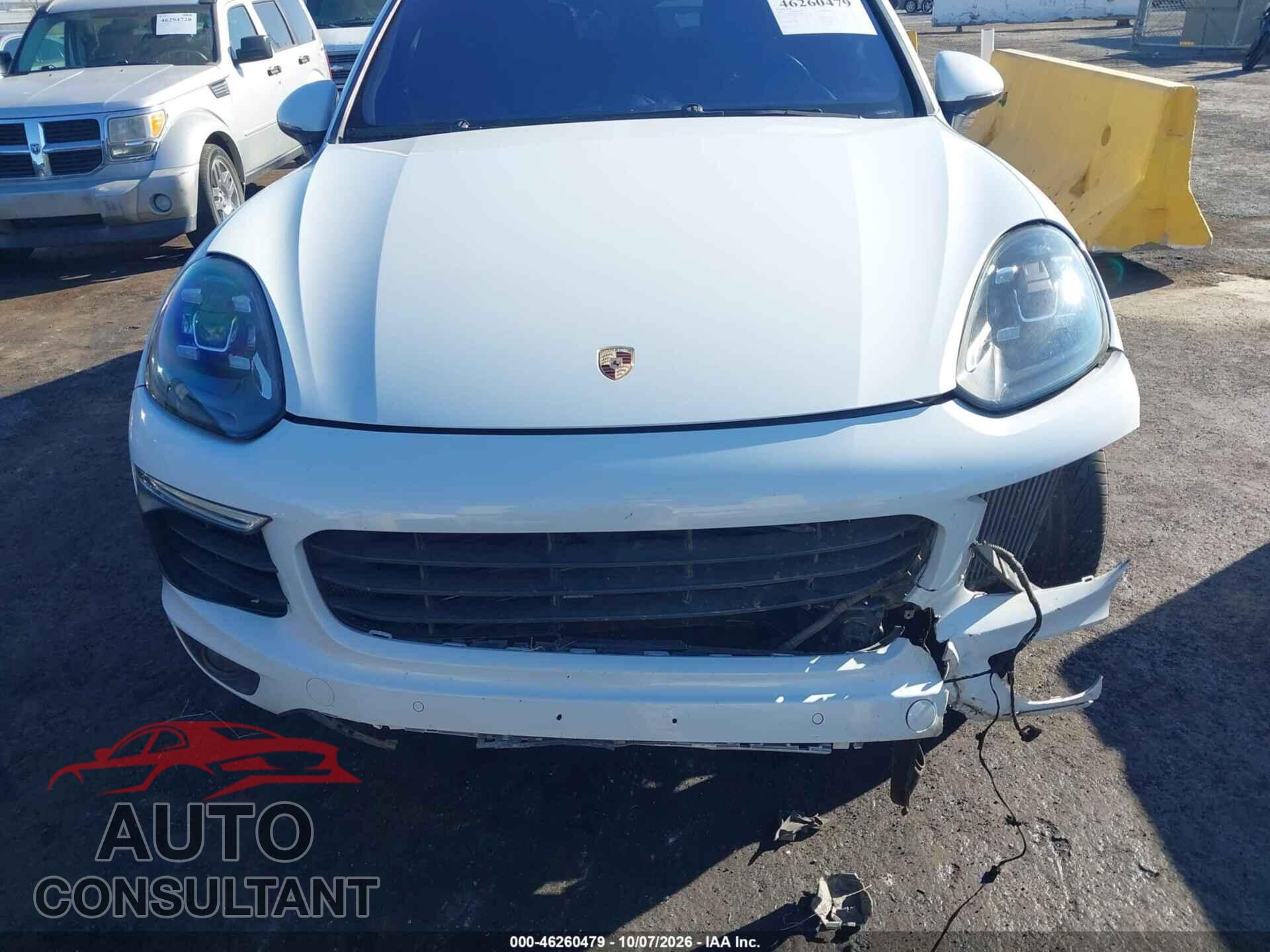PORSCHE CAYENNE 2016 - WP1AB2A27GLA96047