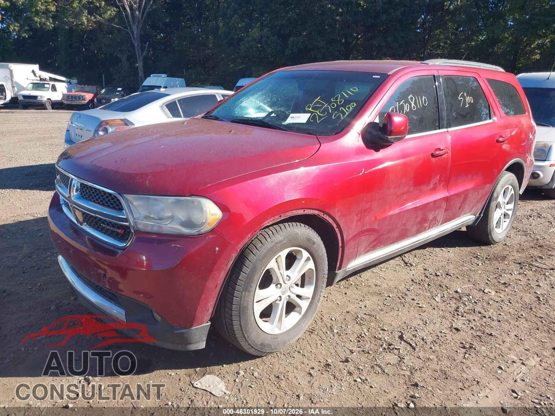 DODGE DURANGO 2013 - 1C4RDJAG1DC668021