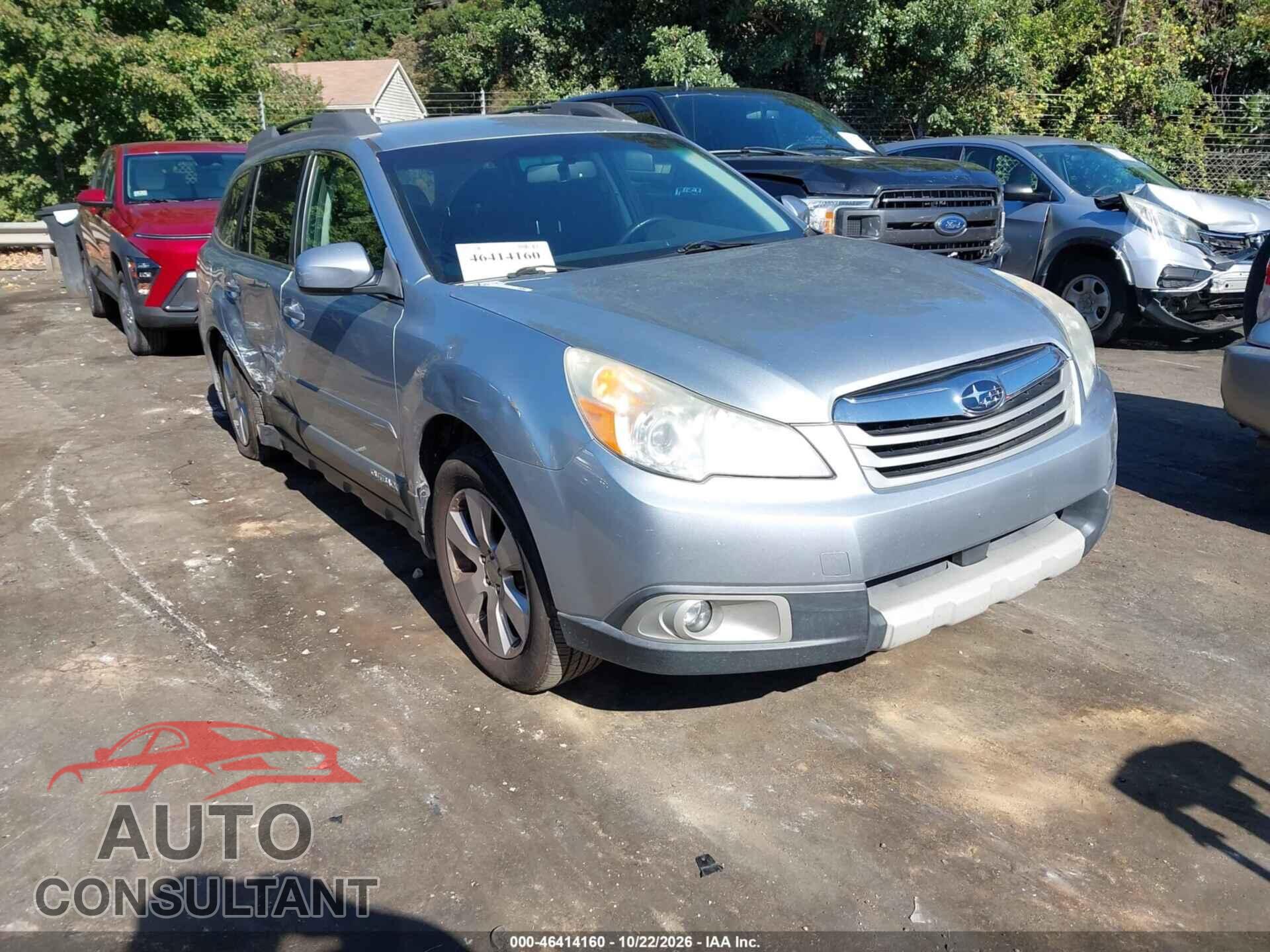 SUBARU OUTBACK 2012 - 4S4BRCCC2C3251378
