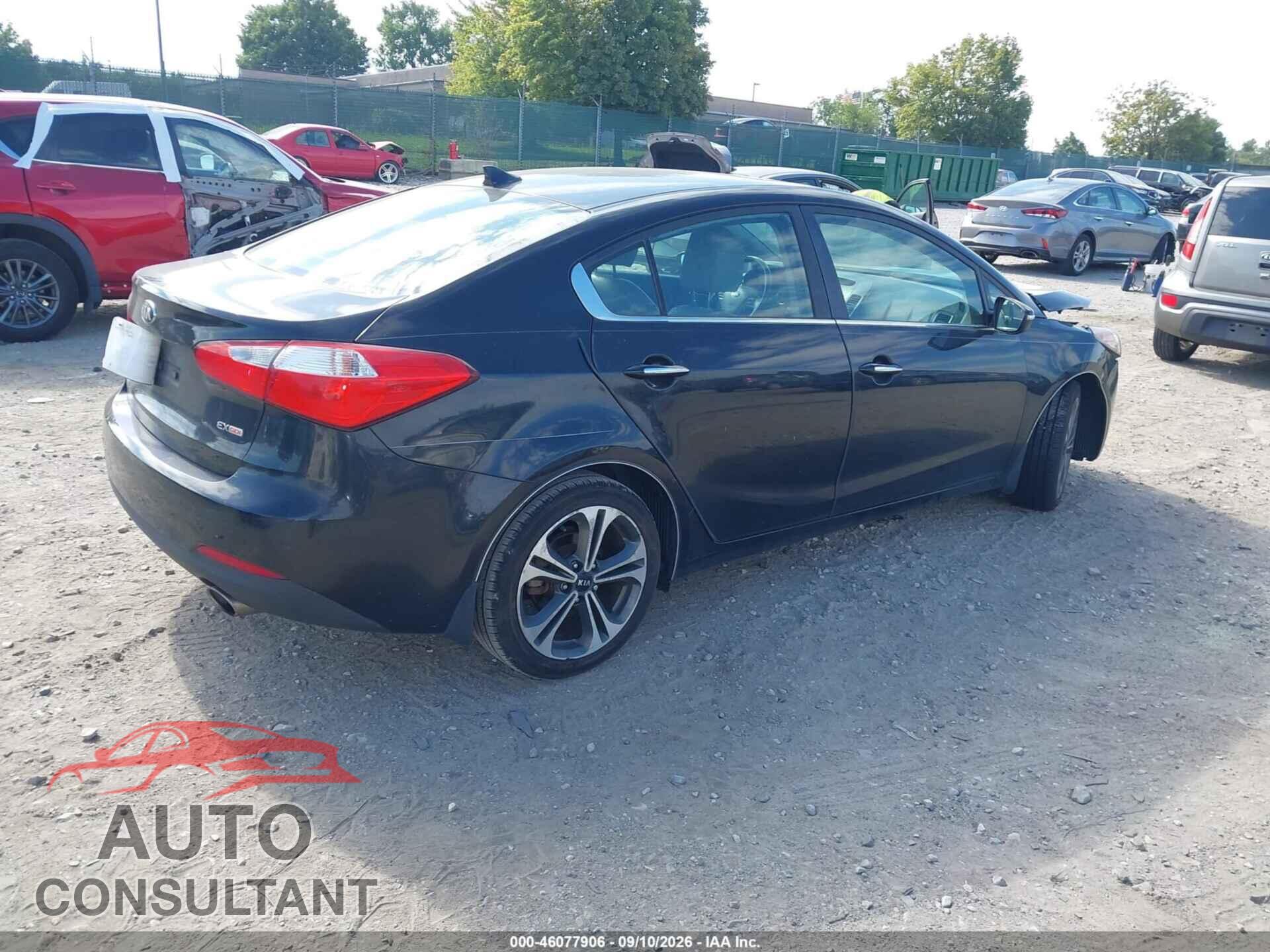 KIA FORTE 2014 - KNAFZ4A81E5197991