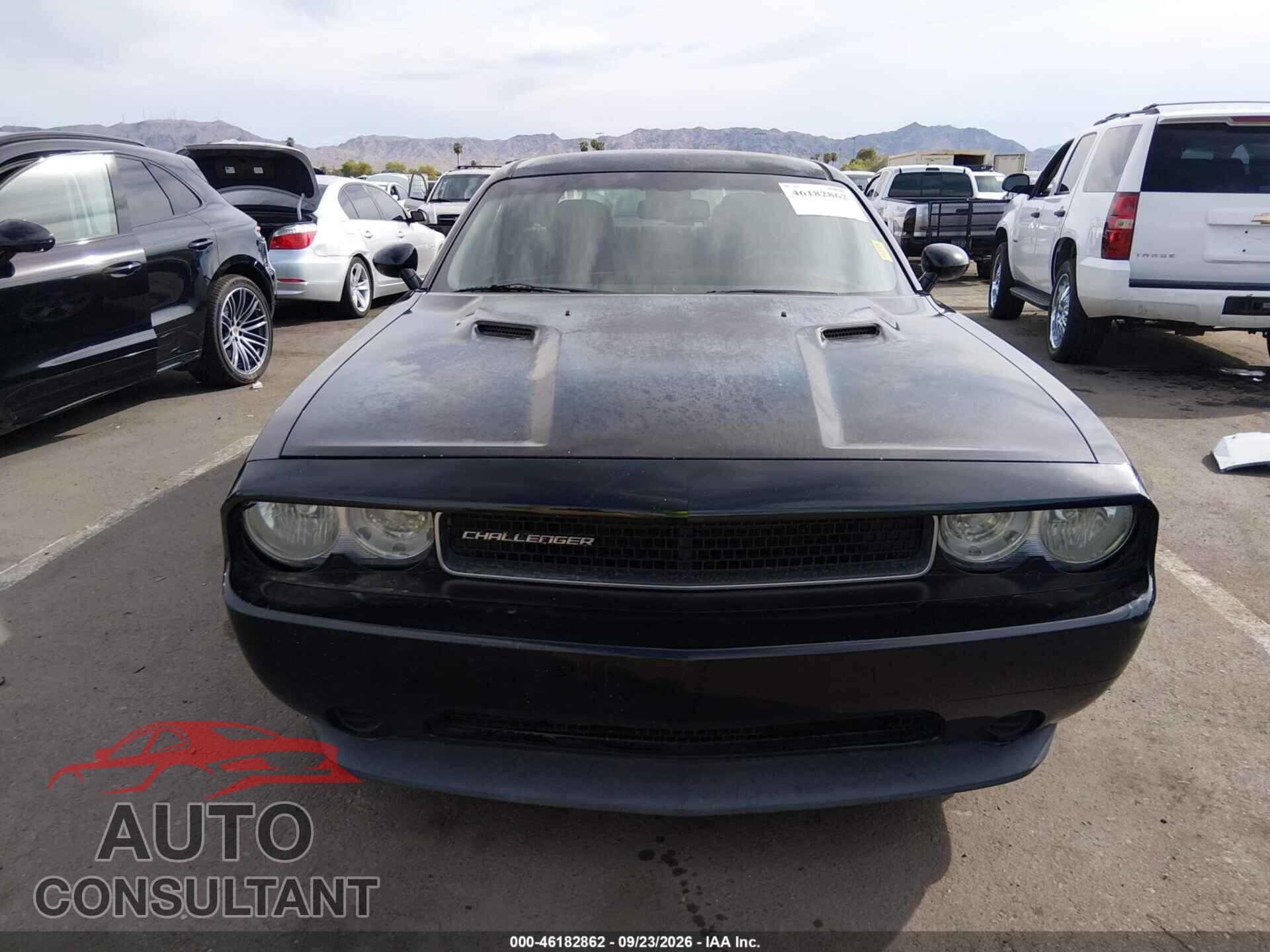 DODGE CHALLENGER 2012 - 2C3CDYAG7CH291497