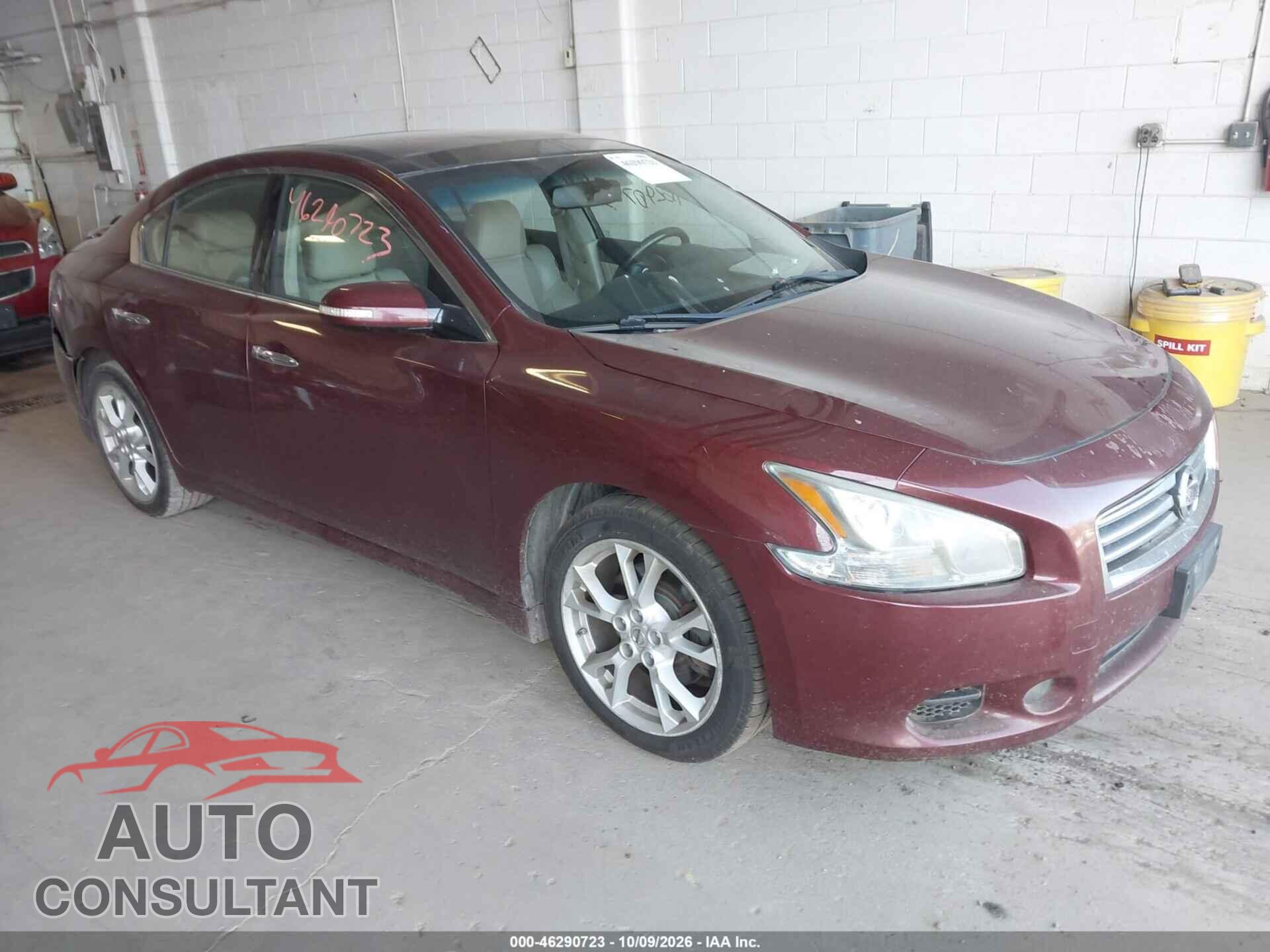 NISSAN MAXIMA 2012 - 1N4AA5AP1CC848648