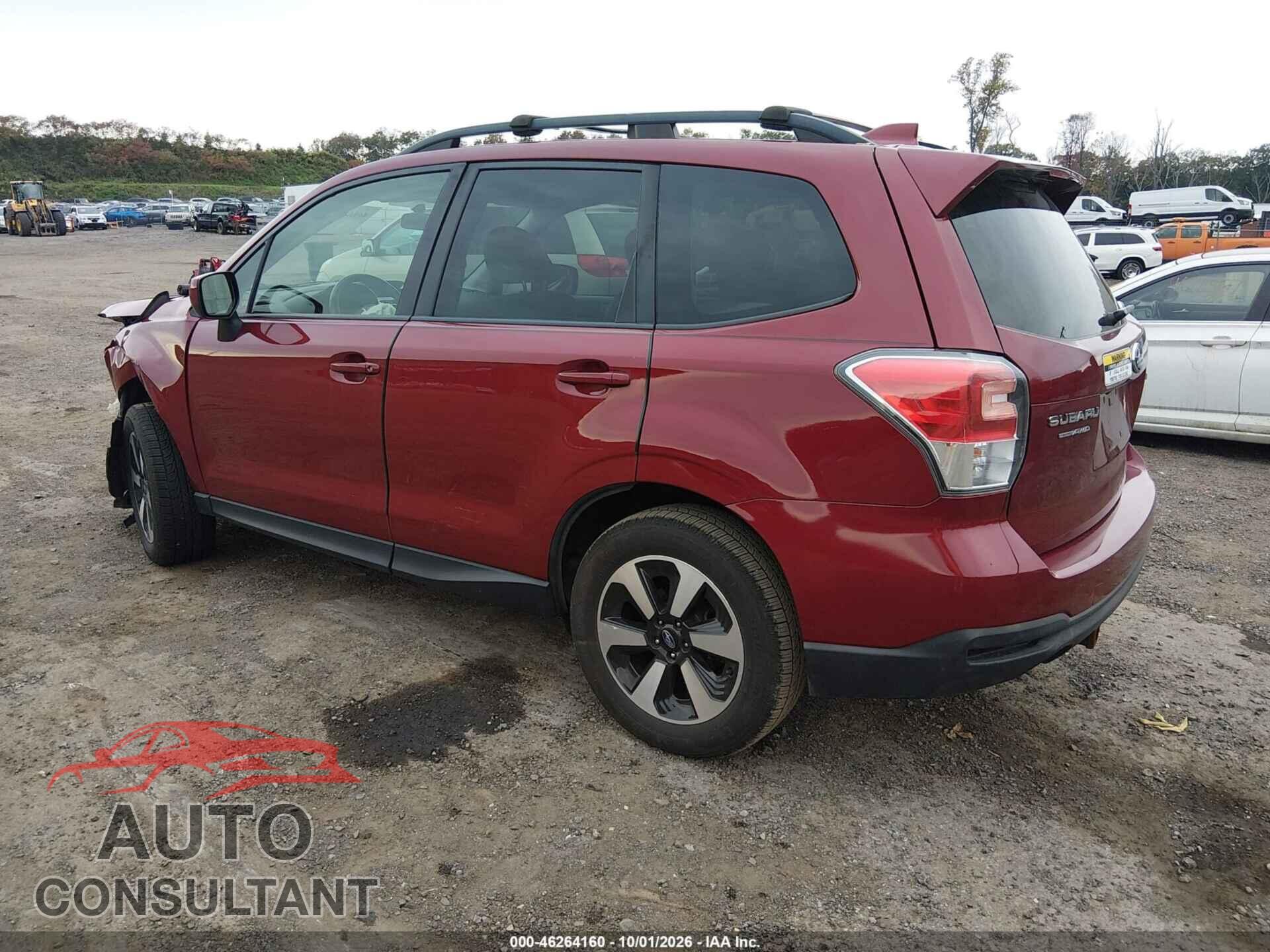 SUBARU FORESTER 2018 - JF2SJAEC2JG511198