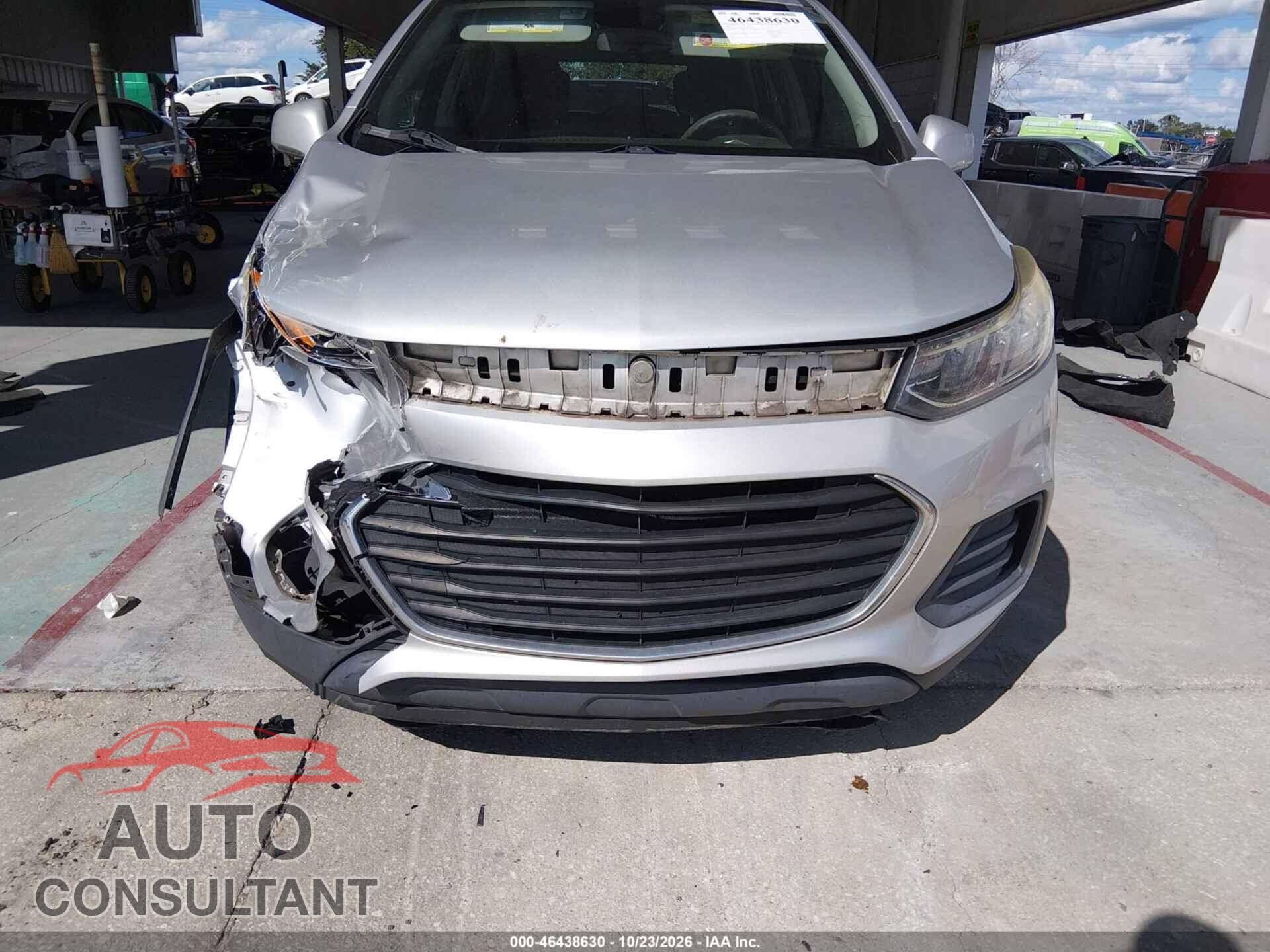 CHEVROLET TRAX 2017 - 3GNCJKSB3HL287778