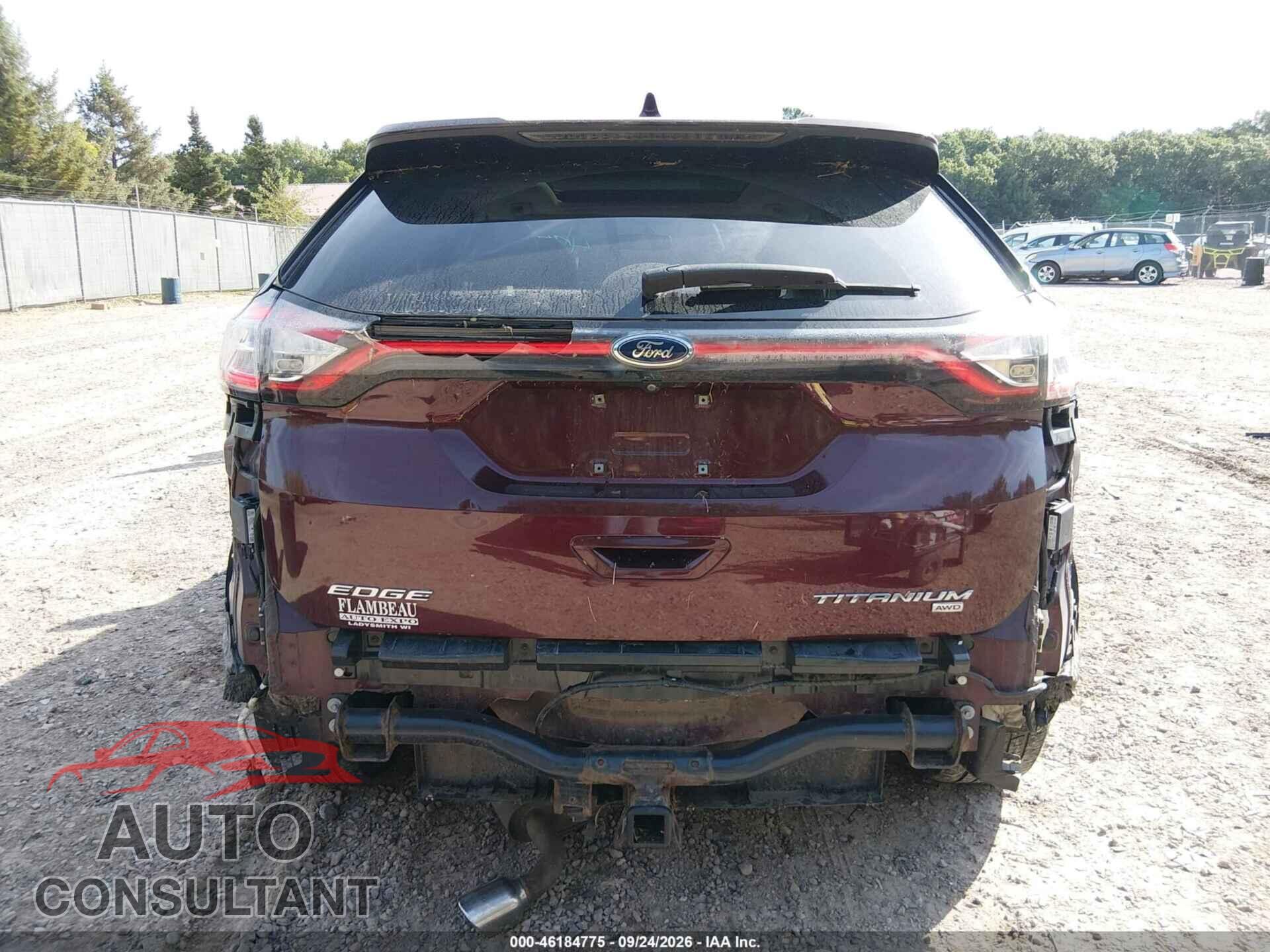 FORD EDGE 2017 - 2FMPK4K81HBB85507