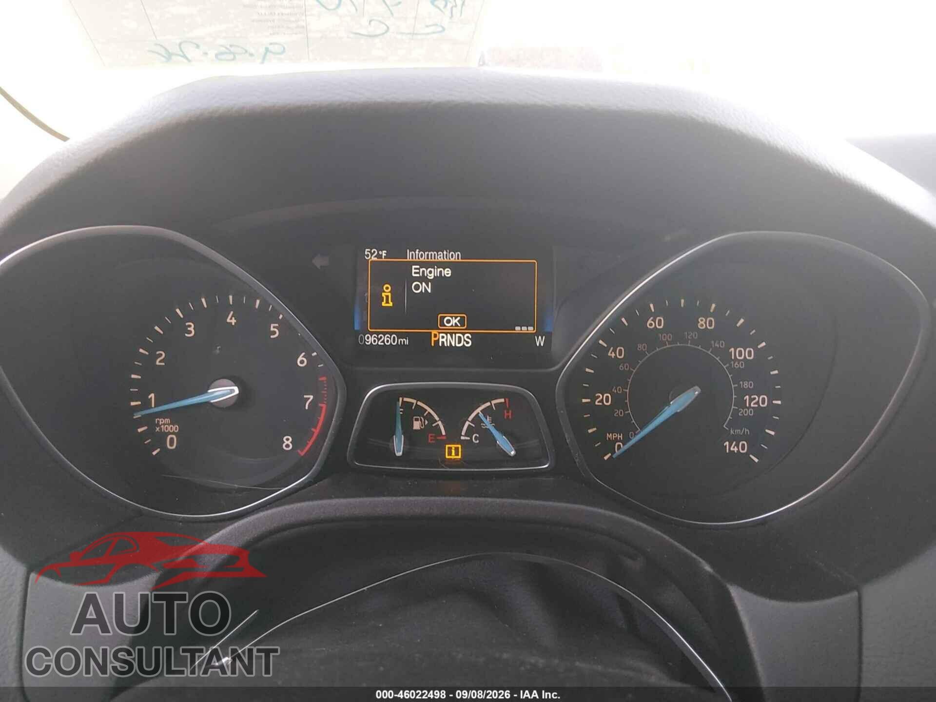 FORD FOCUS 2015 - 1FADP3F28FL349668
