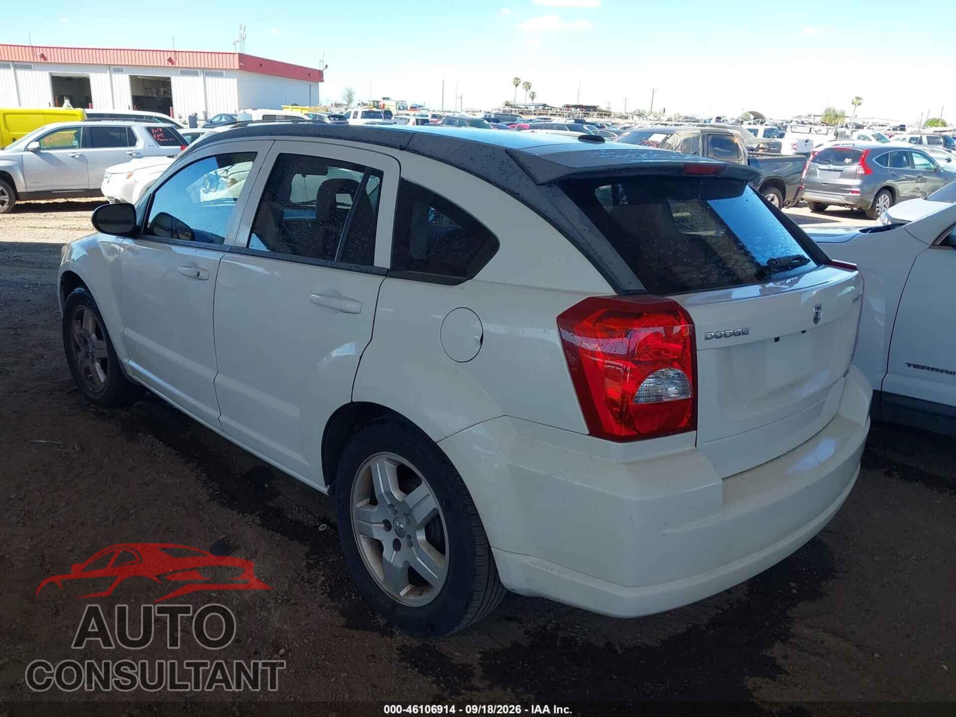 DODGE CALIBER 2009 - 1B3HB48A49D108095