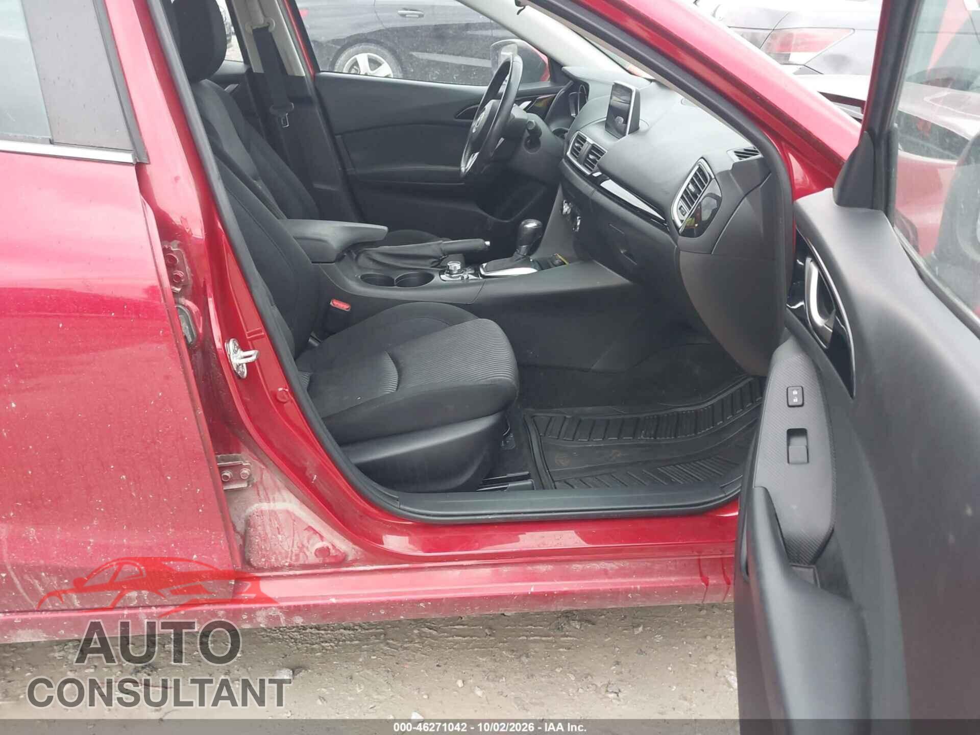 MAZDA MAZDA3 2014 - JM1BM1V75E1111962