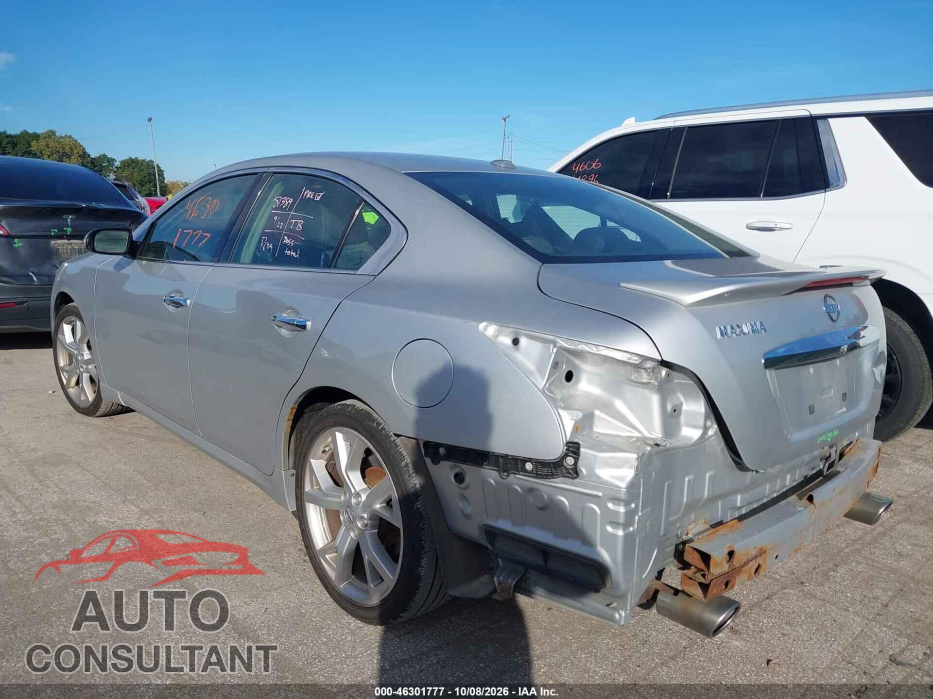 NISSAN MAXIMA 2012 - 1N4AA5AP1CC830943