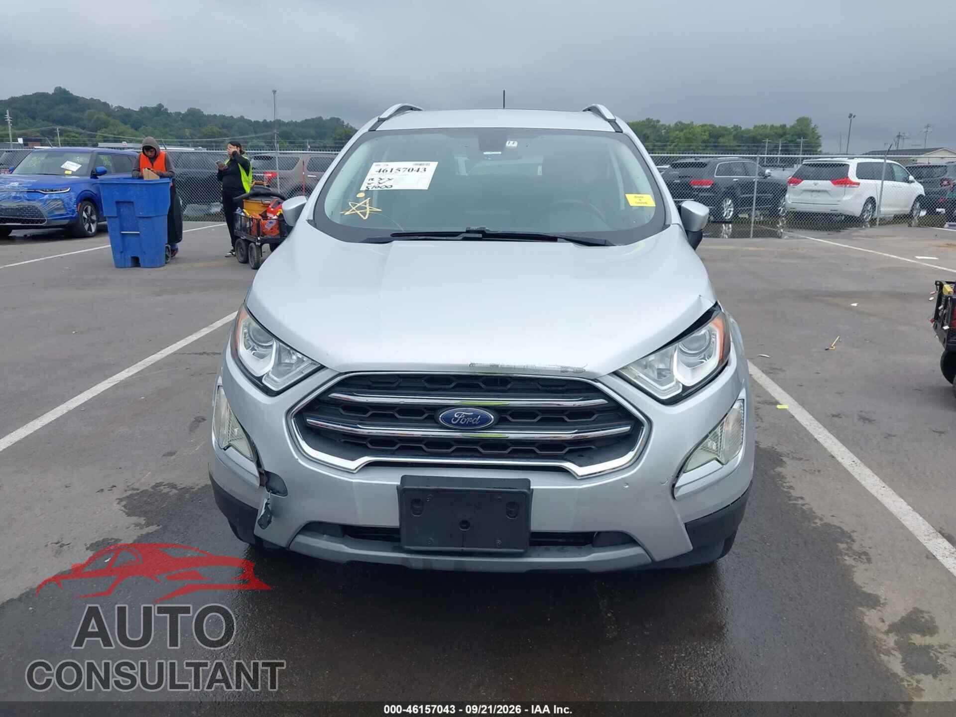 FORD ECOSPORT 2020 - MAJ6S3KL0LC362836
