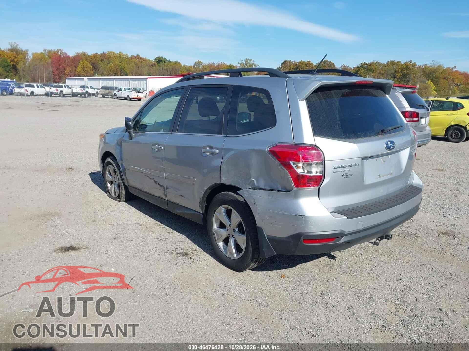 SUBARU FORESTER 2014 - JF2SJAHC8EH433103
