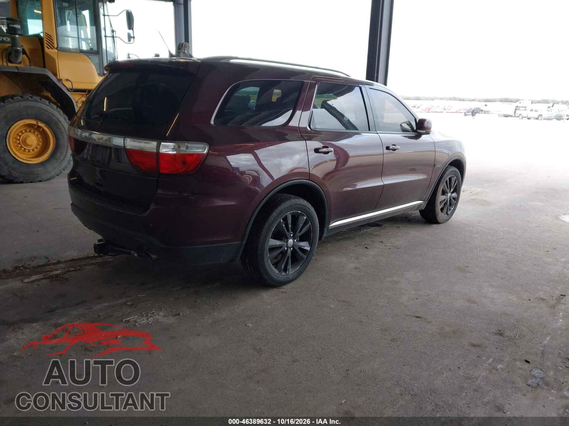 DODGE DURANGO 2012 - 1C4SDJDT7CC309443