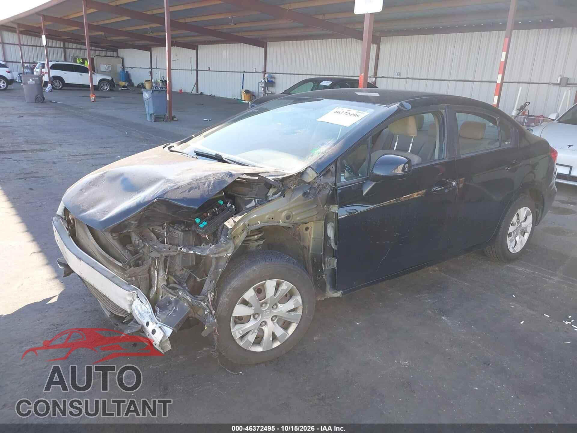 HONDA CIVIC 2012 - 2HGFB2F52CH599133