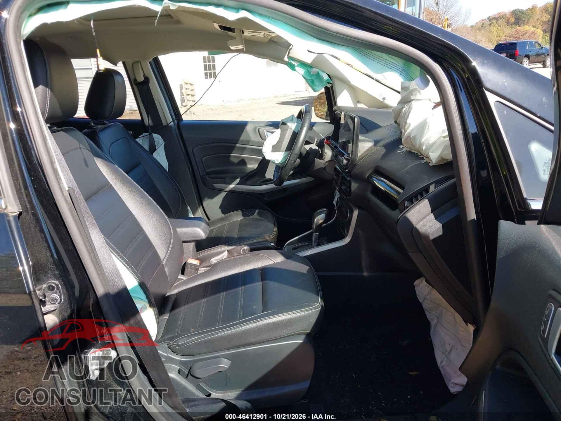 FORD ECOSPORT 2022 - MAJ6S3KL3NC462013