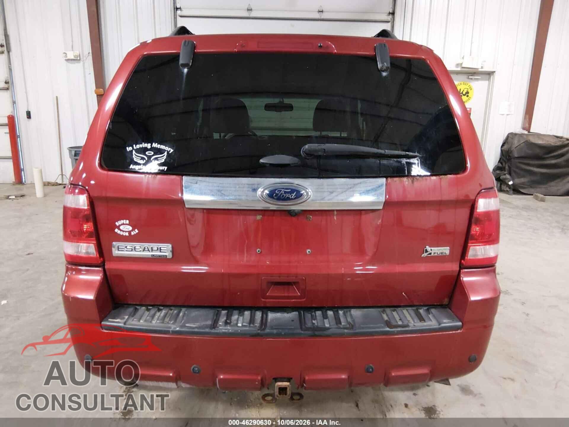FORD ESCAPE 2012 - 1FMCU9EG6CKB54647