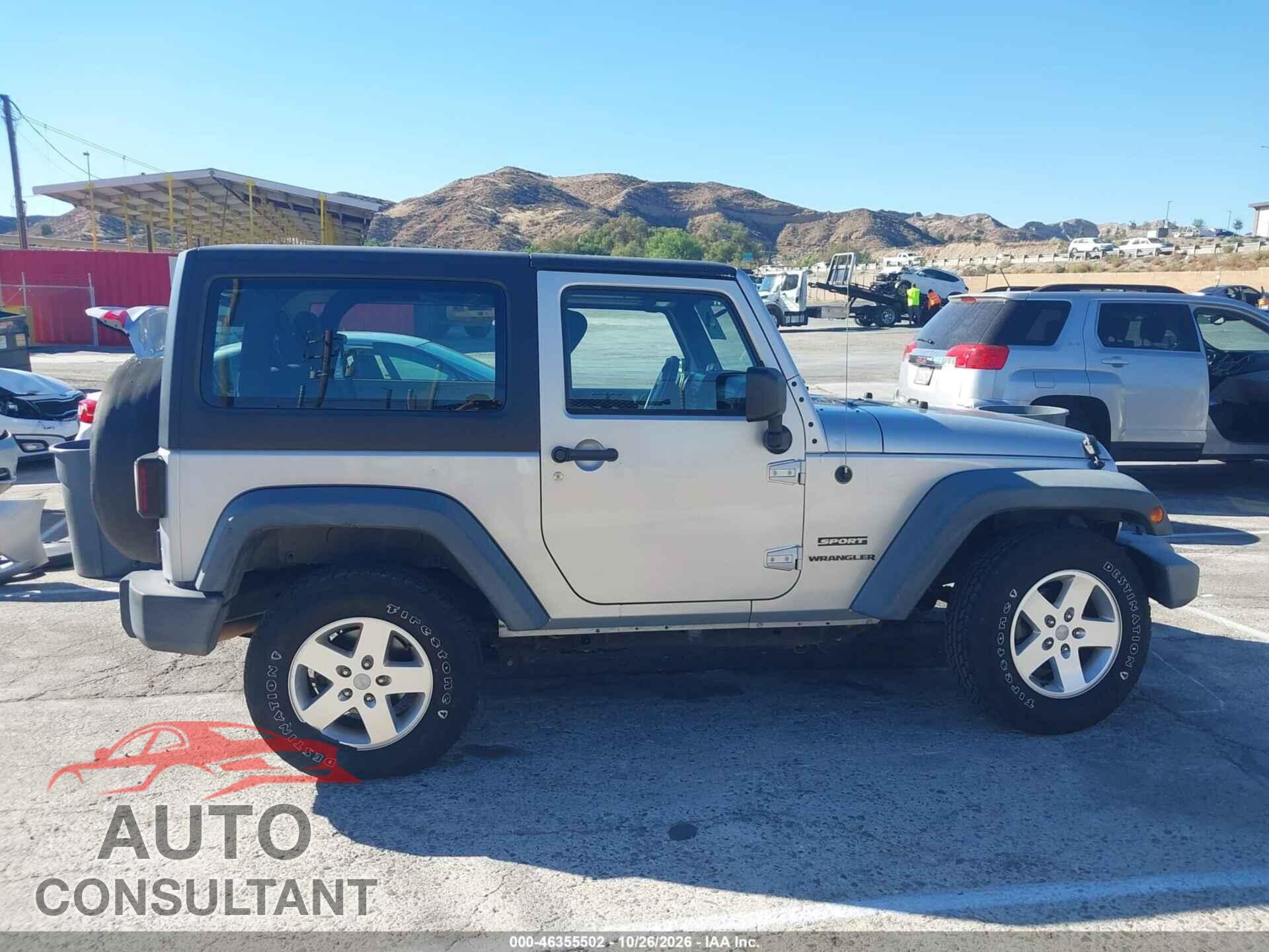 JEEP WRANGLER 2011 - 1J4AA2D11BL596232