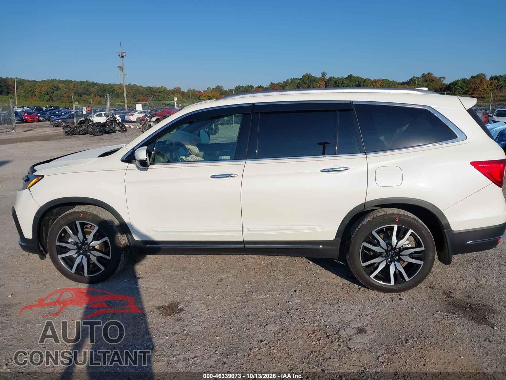 HONDA PILOT 2019 - 5FNYF6H07KB005239