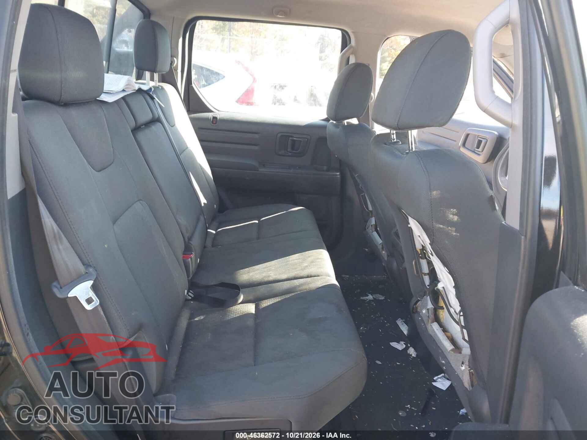 HONDA RIDGELINE 2013 - 5FPYK1F29DB016630