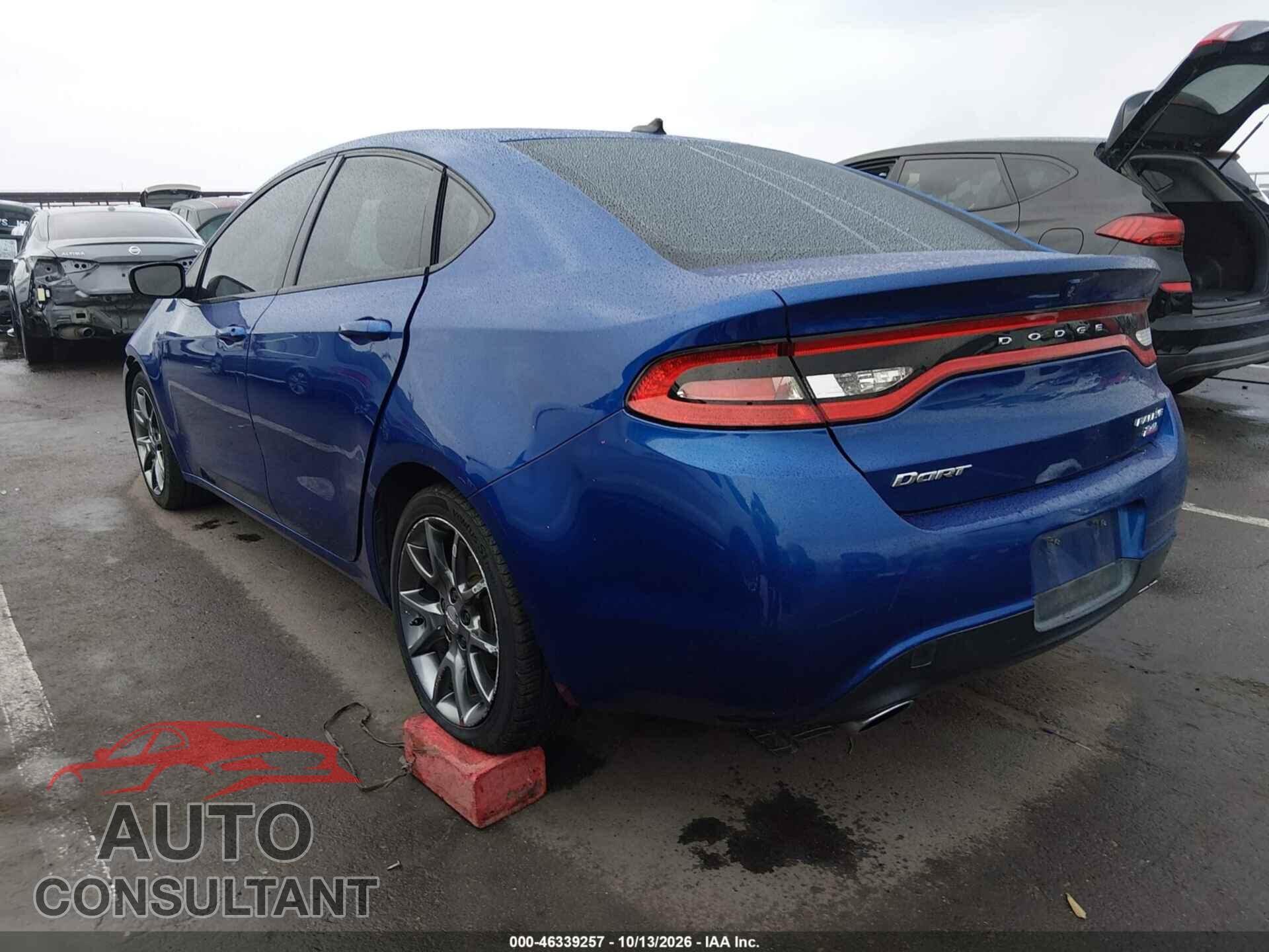 DODGE DART 2014 - 1C3CDFBB8ED765528